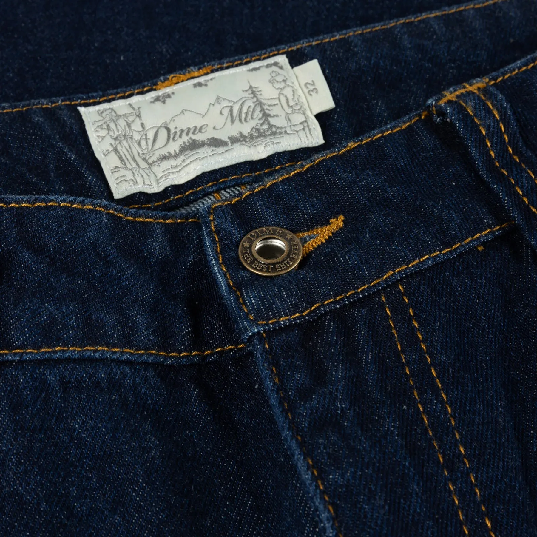 Dime Classic Relaxed Denim Pants // Indigo