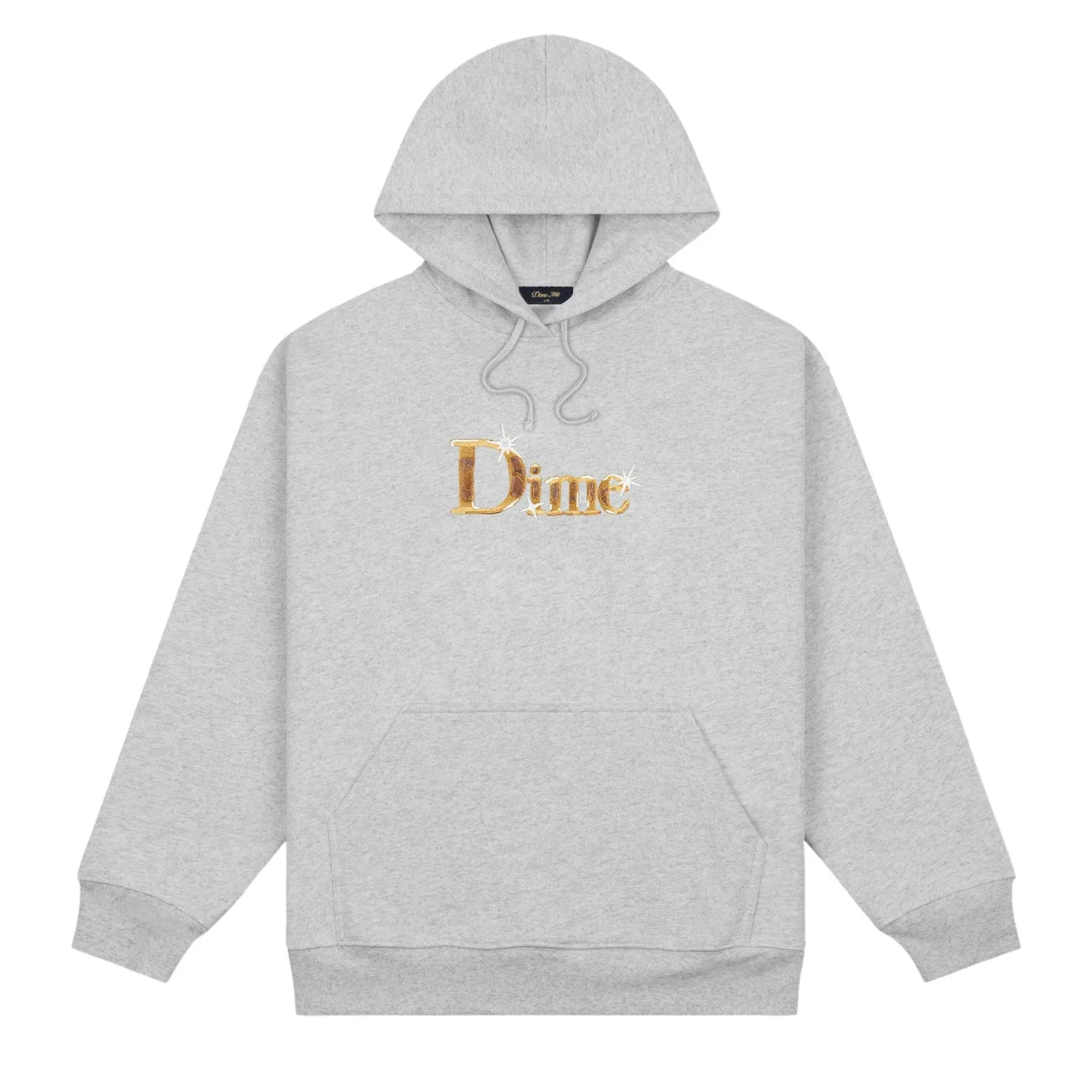 Dime Classic Shiny Hoodie Heather Gray