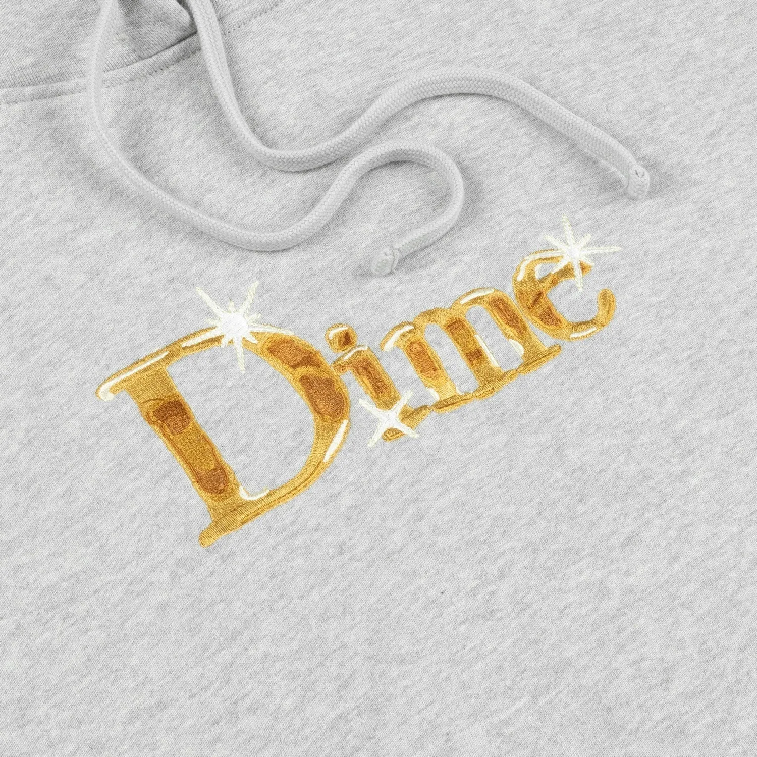 Dime Classic Shiny Hoodie Heather Gray