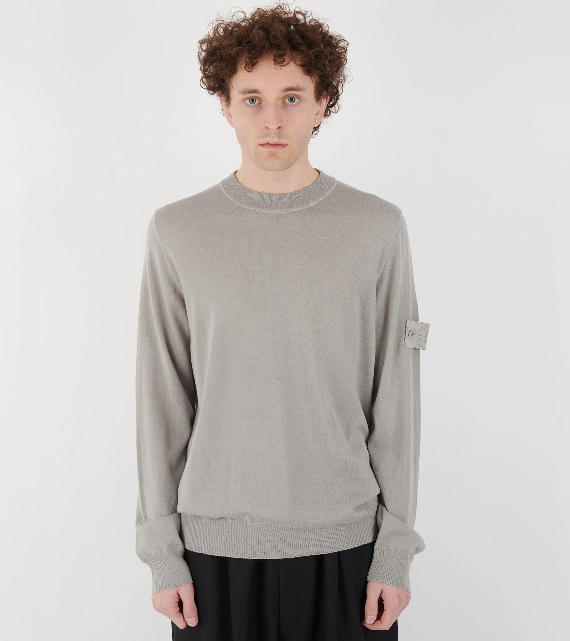 Ghost Lightweight Wool Knit Grey