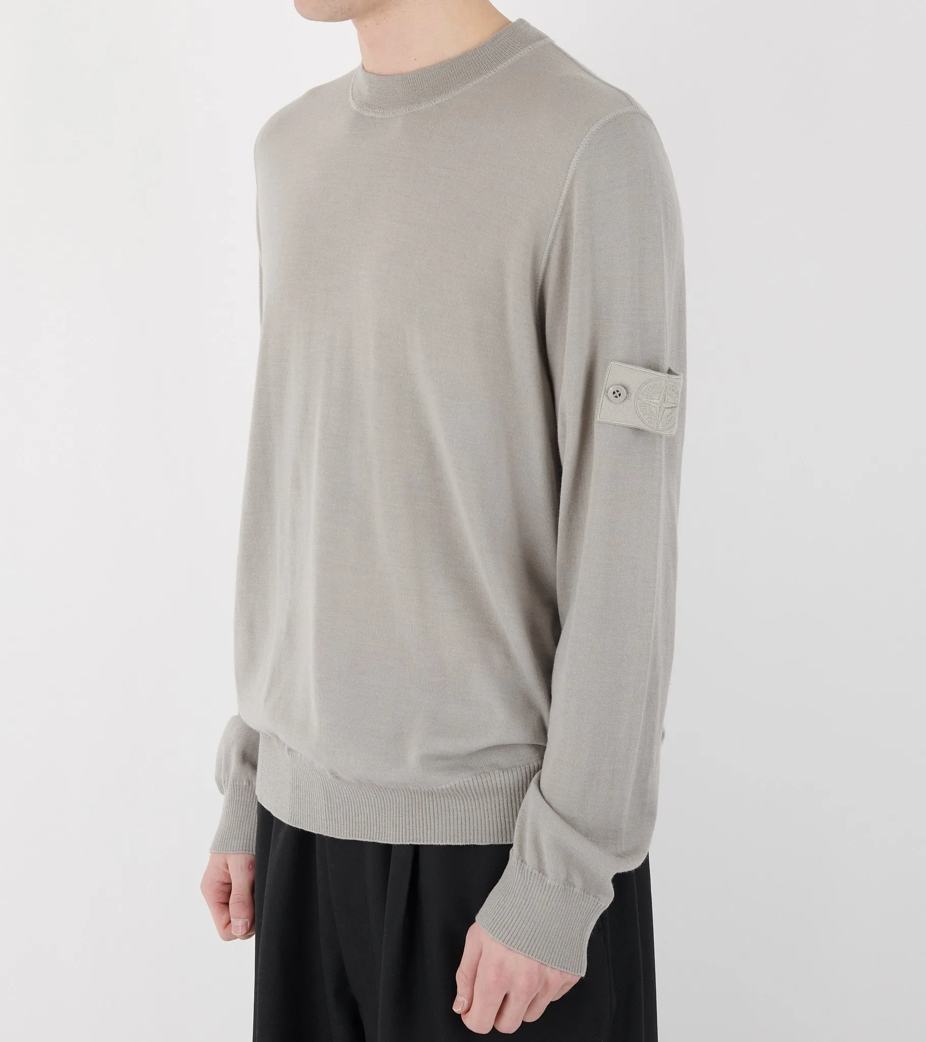 Ghost Lightweight Wool Knit Grey