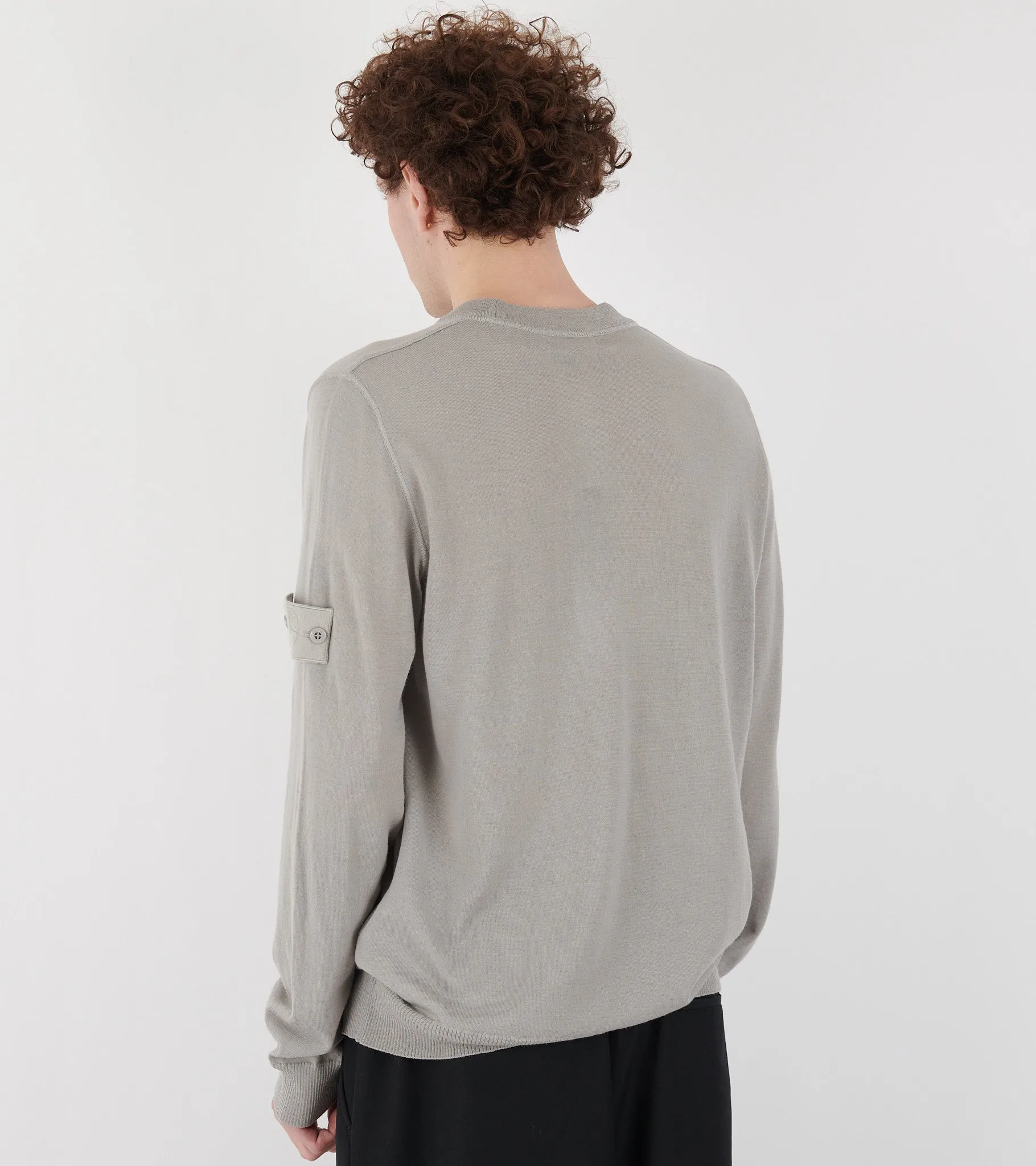 Ghost Lightweight Wool Knit Grey