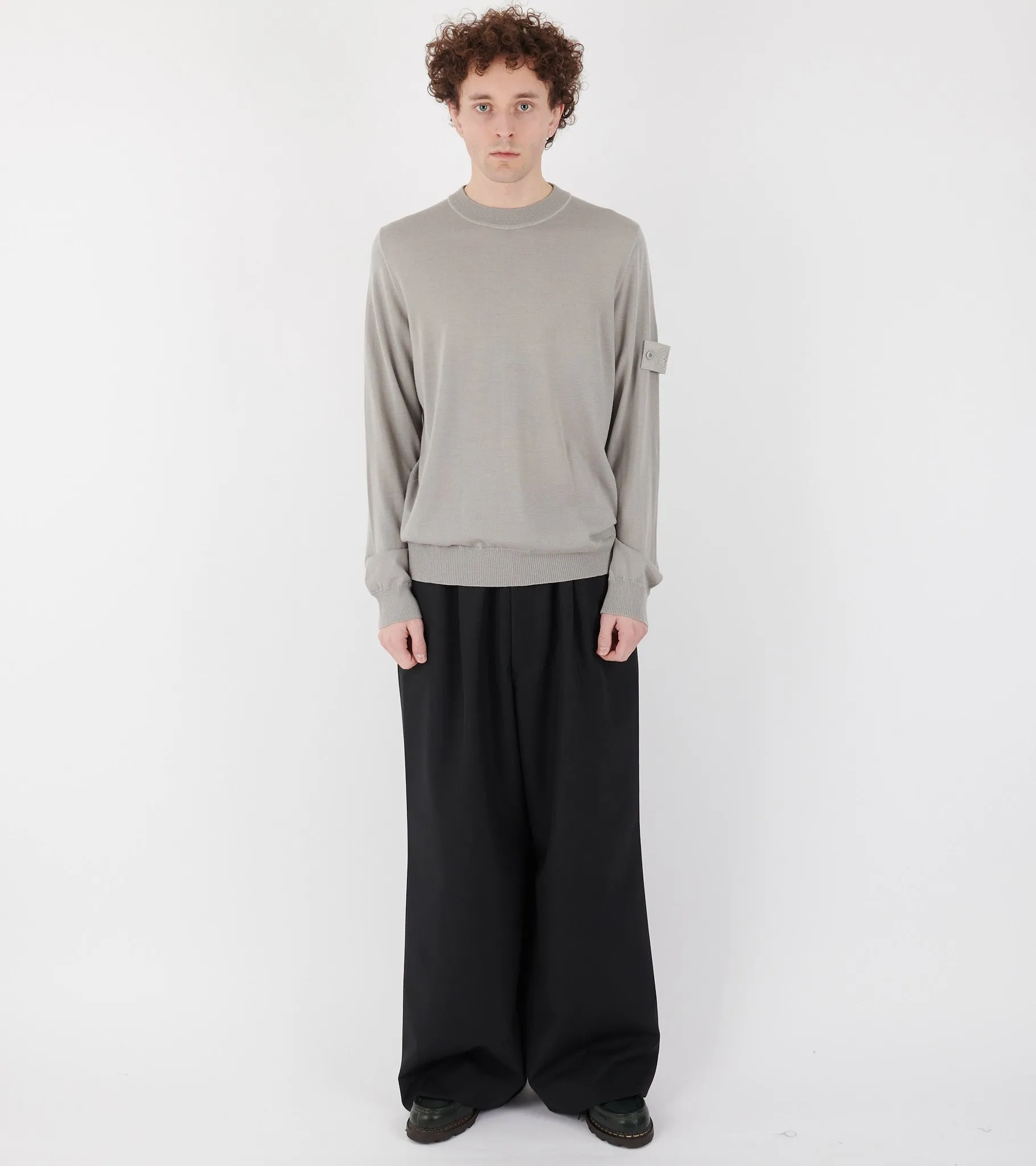 Ghost Lightweight Wool Knit Grey