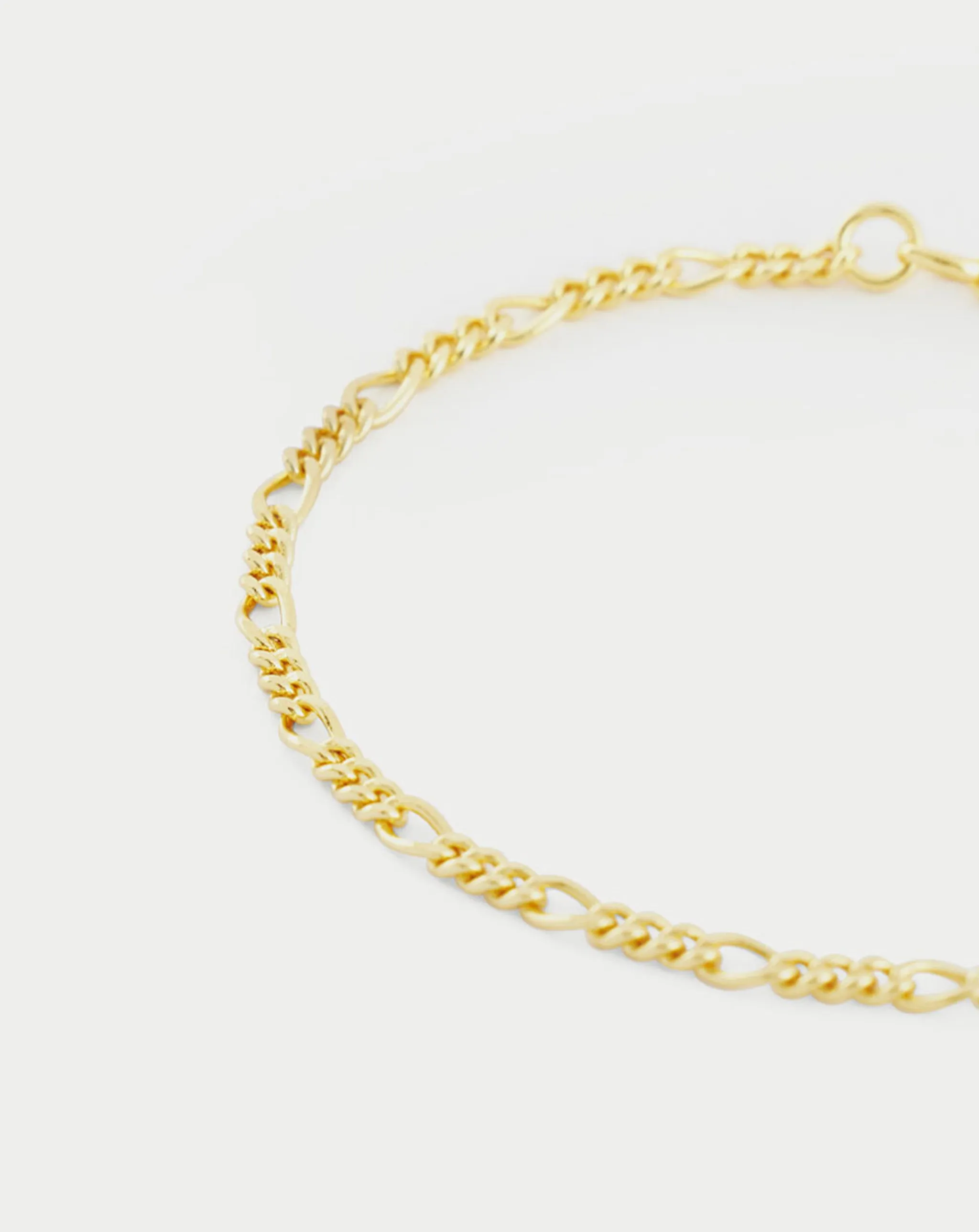 Gold Figaro Bracelet