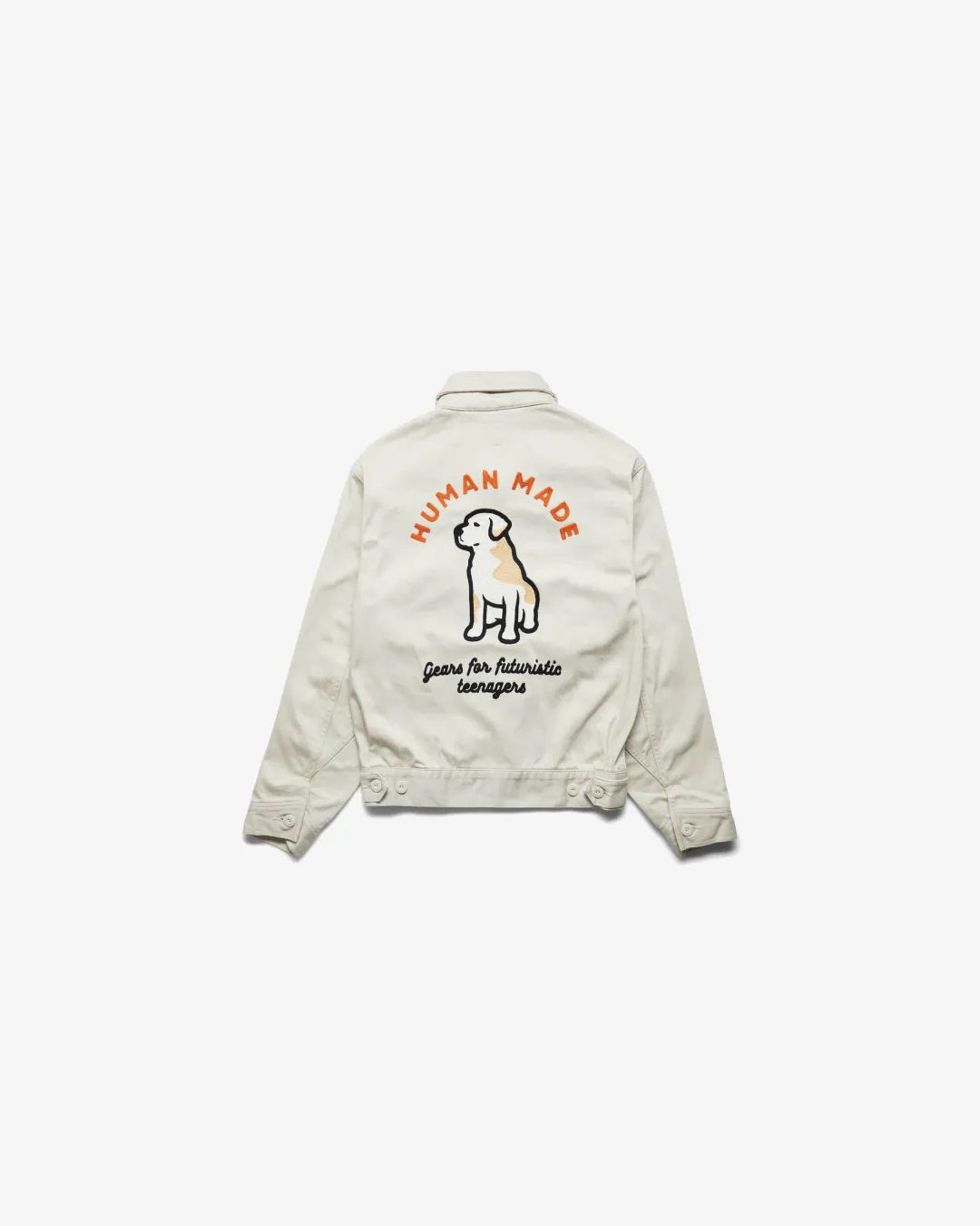 Human Made Work Jacket Cream