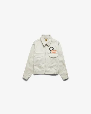 Human Made Work Jacket Cream