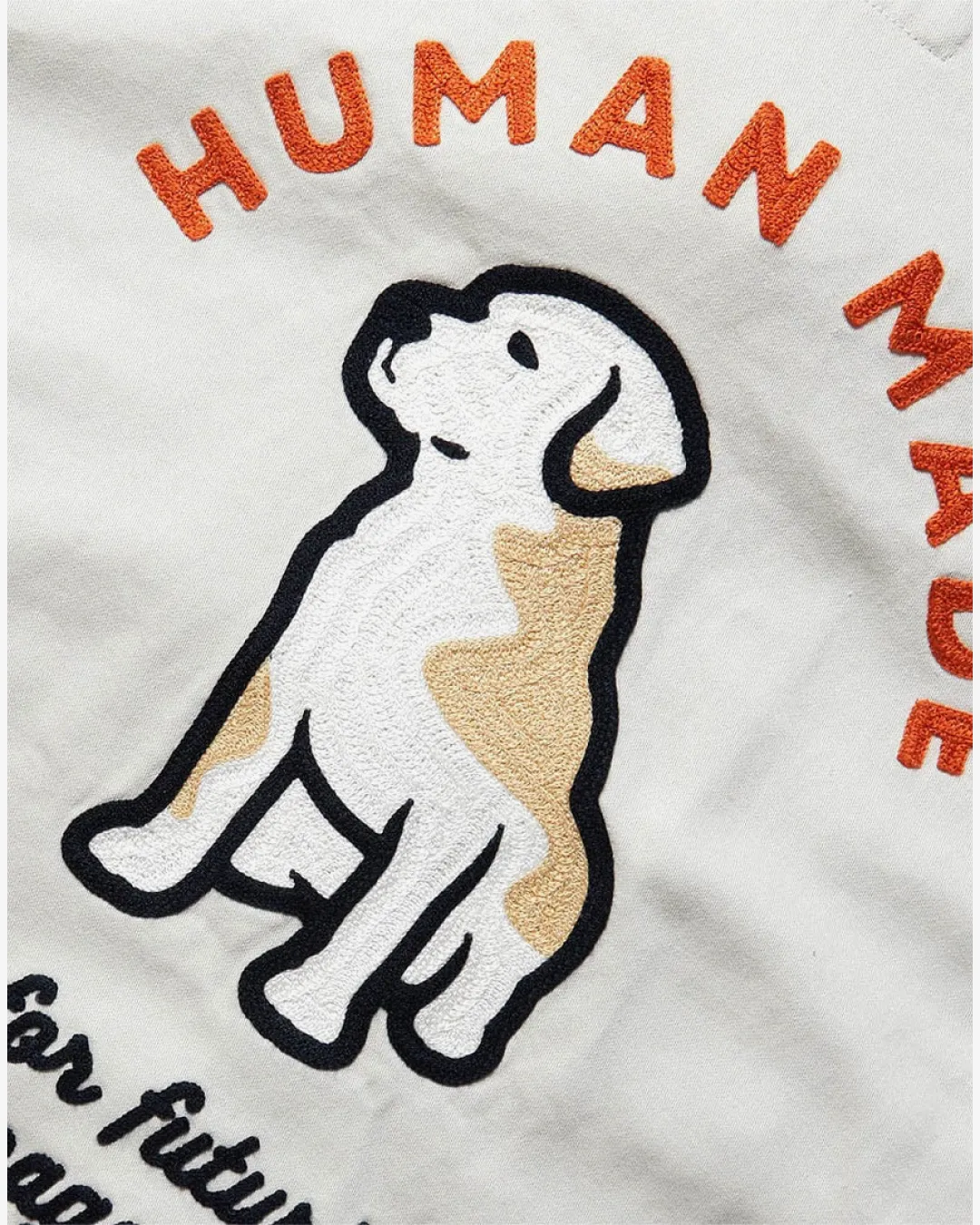 Human Made Work Jacket Cream