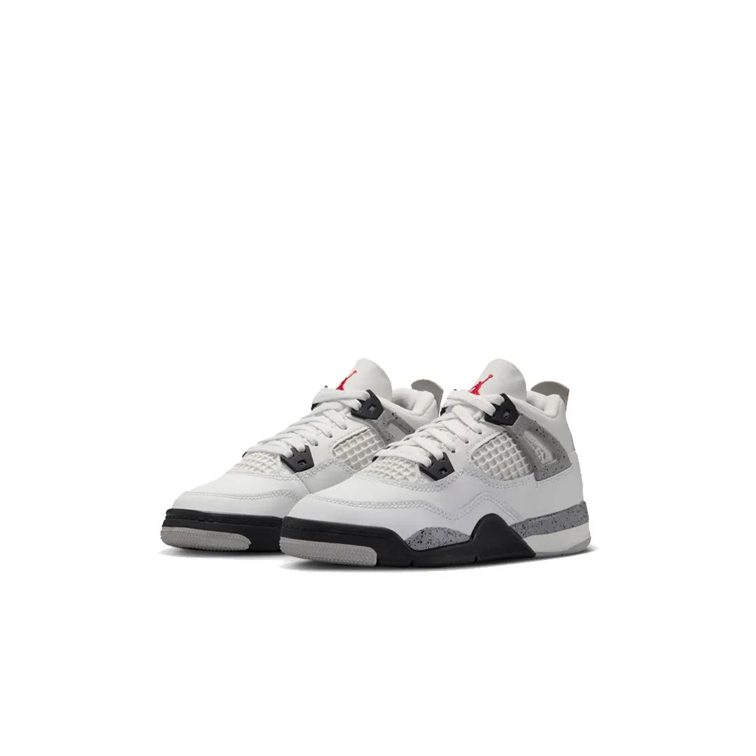 JORDAN 4 RETRO (PS) WHITE CEMENT