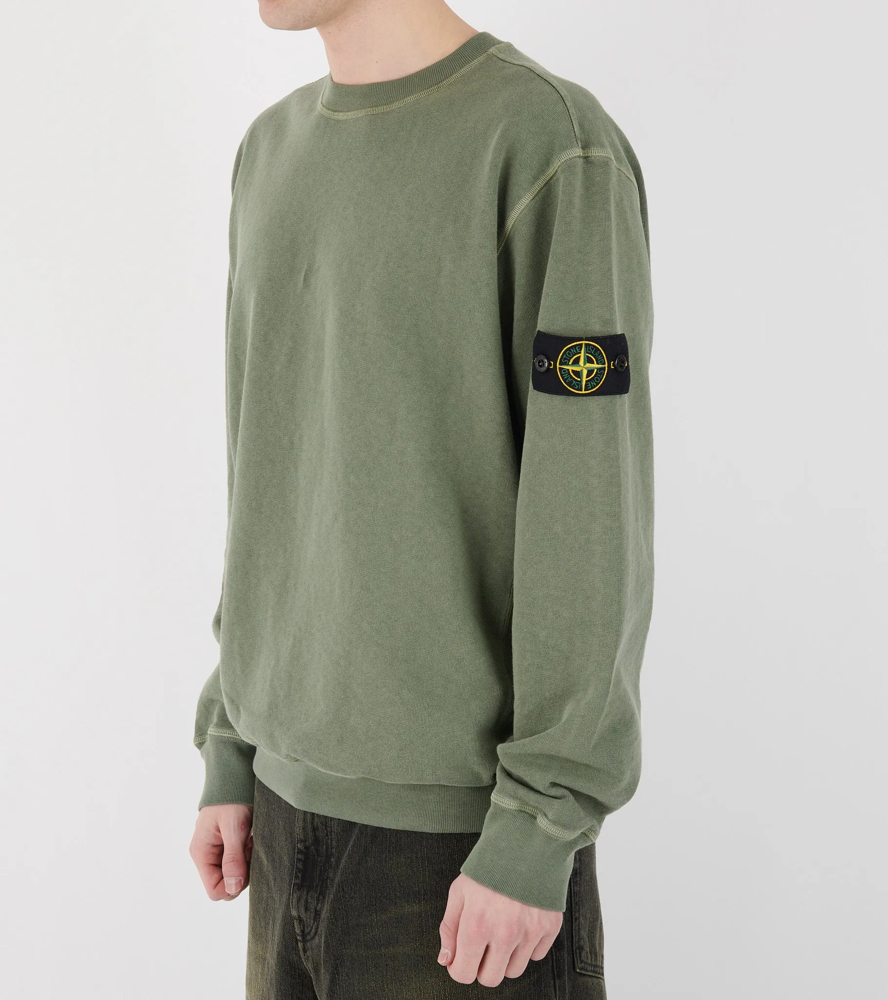 Lightweight Sweatshirt Olive Green