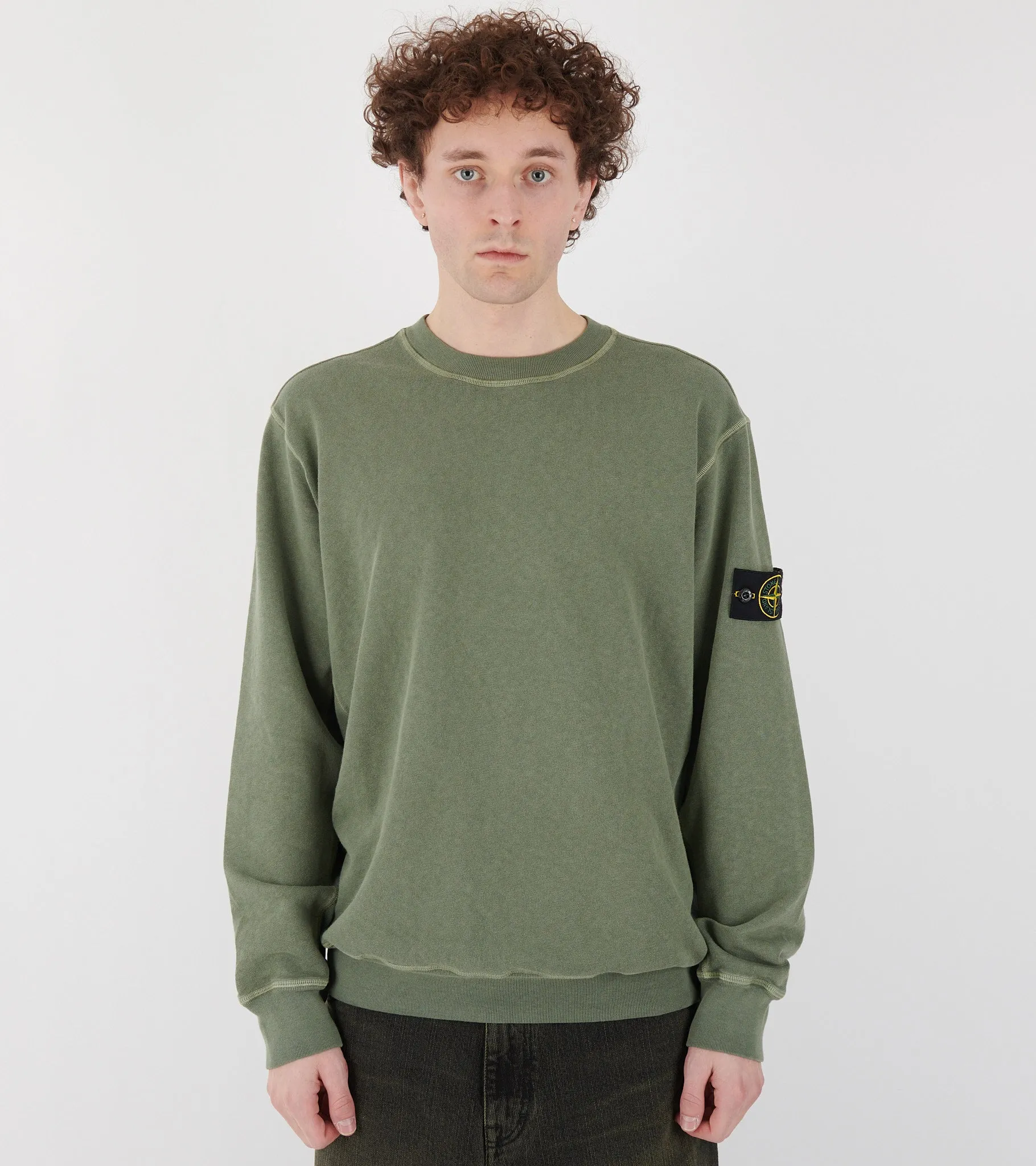 Lightweight Sweatshirt Olive Green