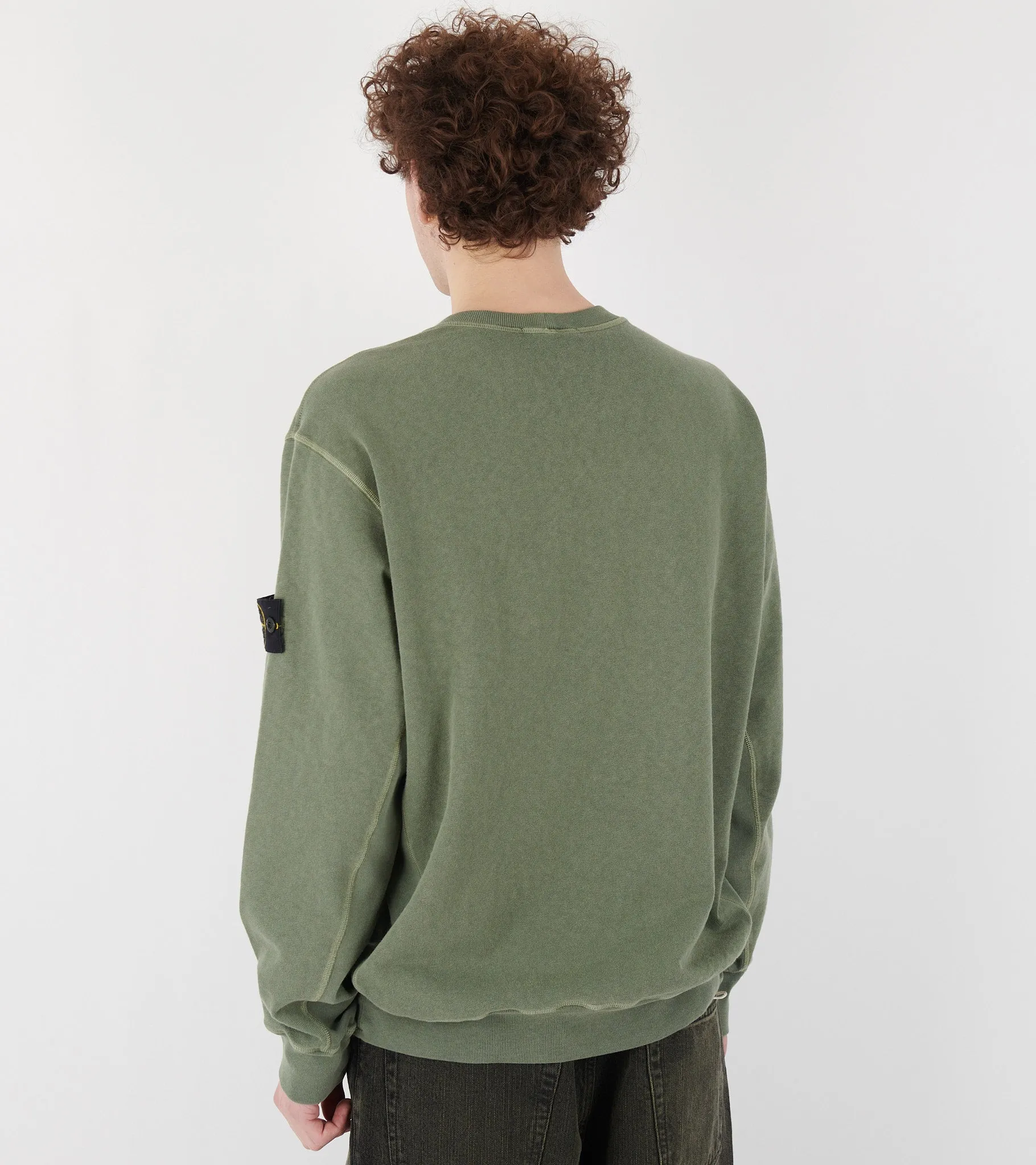 Lightweight Sweatshirt Olive Green