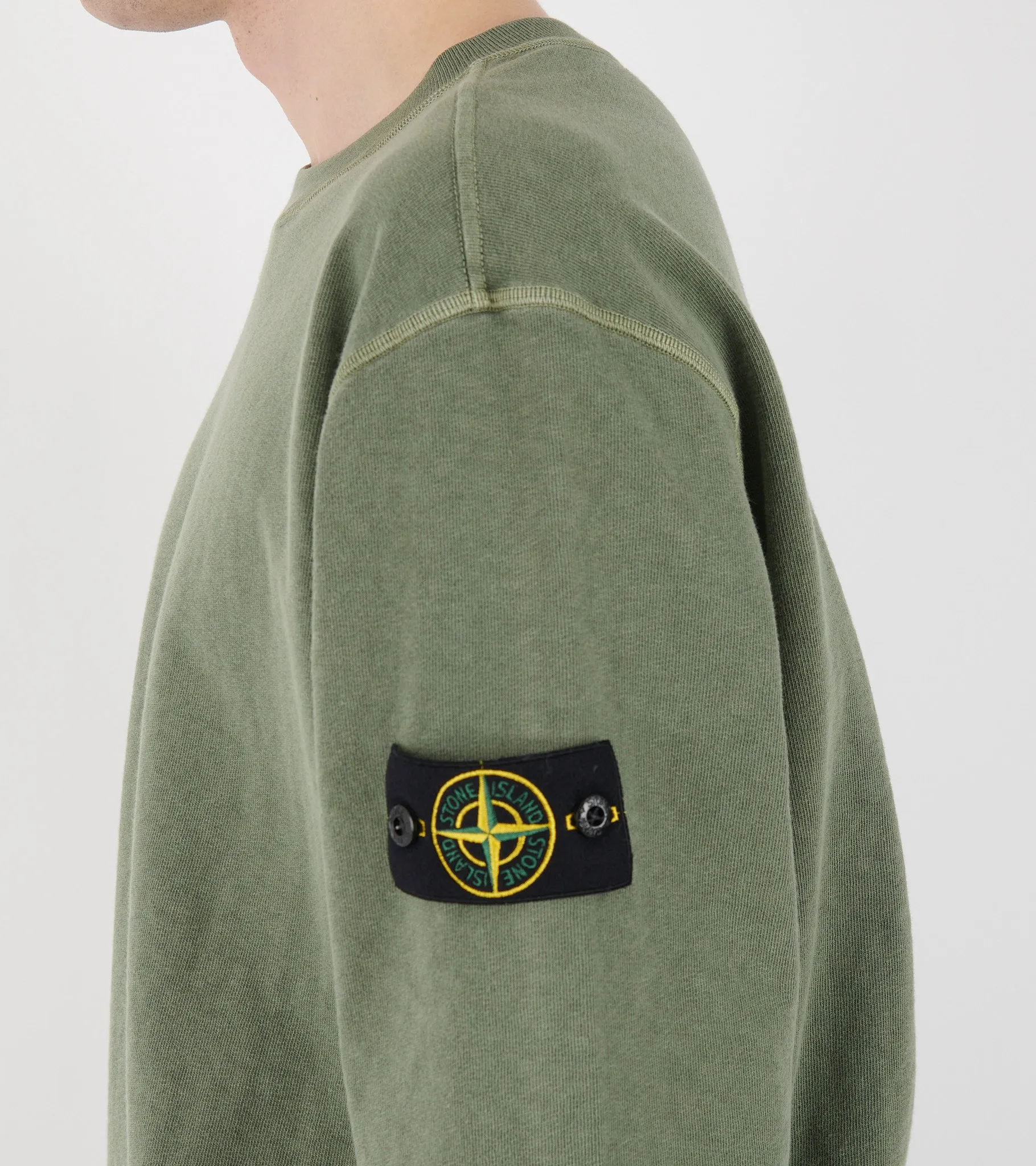 Lightweight Sweatshirt Olive Green