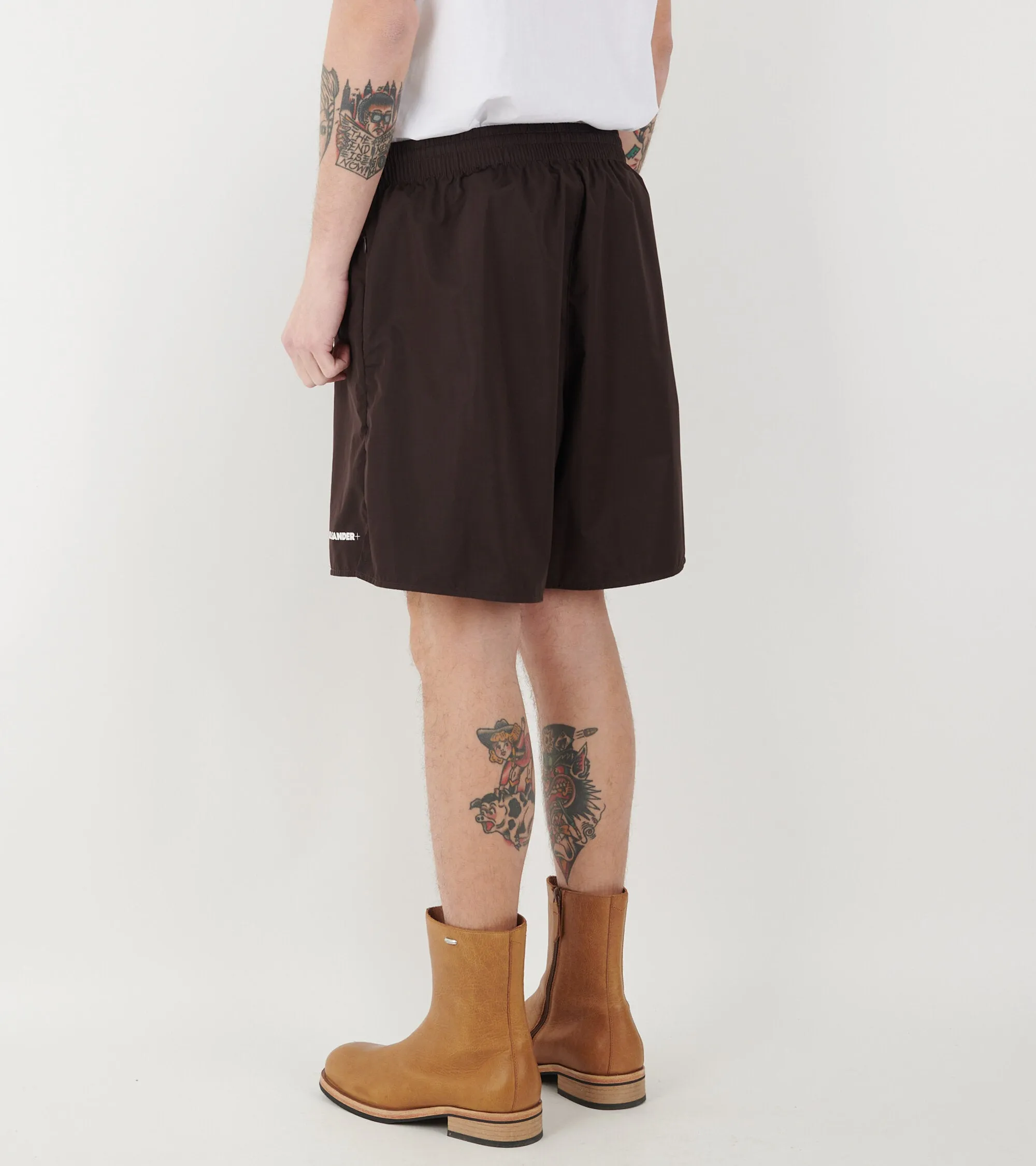 Logo Shorts Ganache