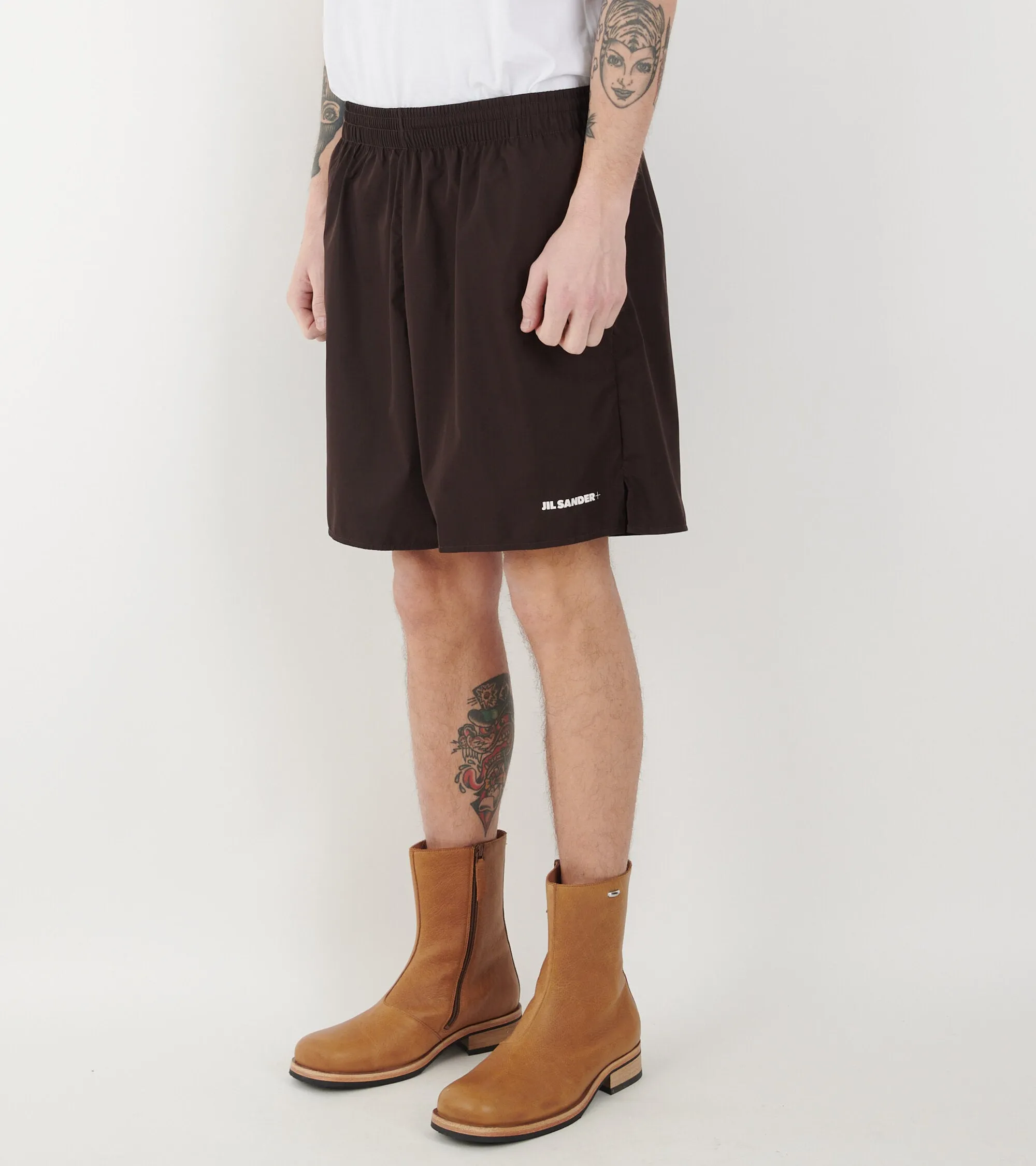 Logo Shorts Ganache