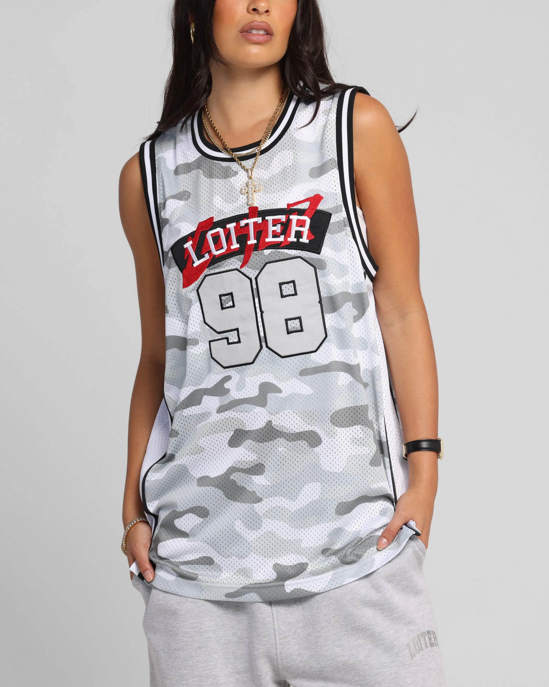 Loiter Midway Jersey Snow Camo