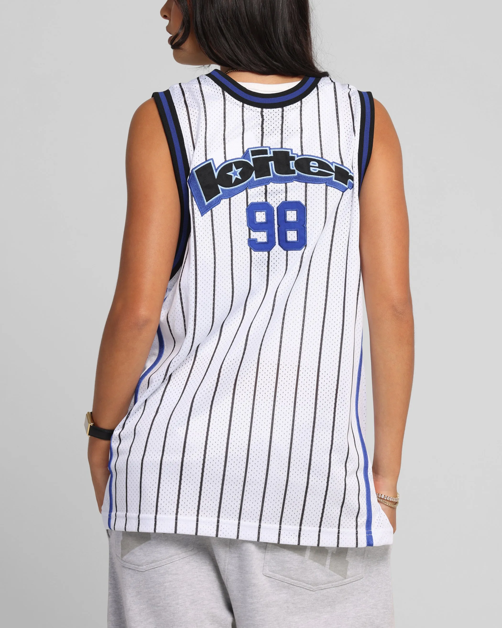 Loiter Midway Jersey White/Blue