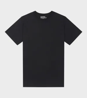 Loopwheel Coolmax Jersey Tee Black
