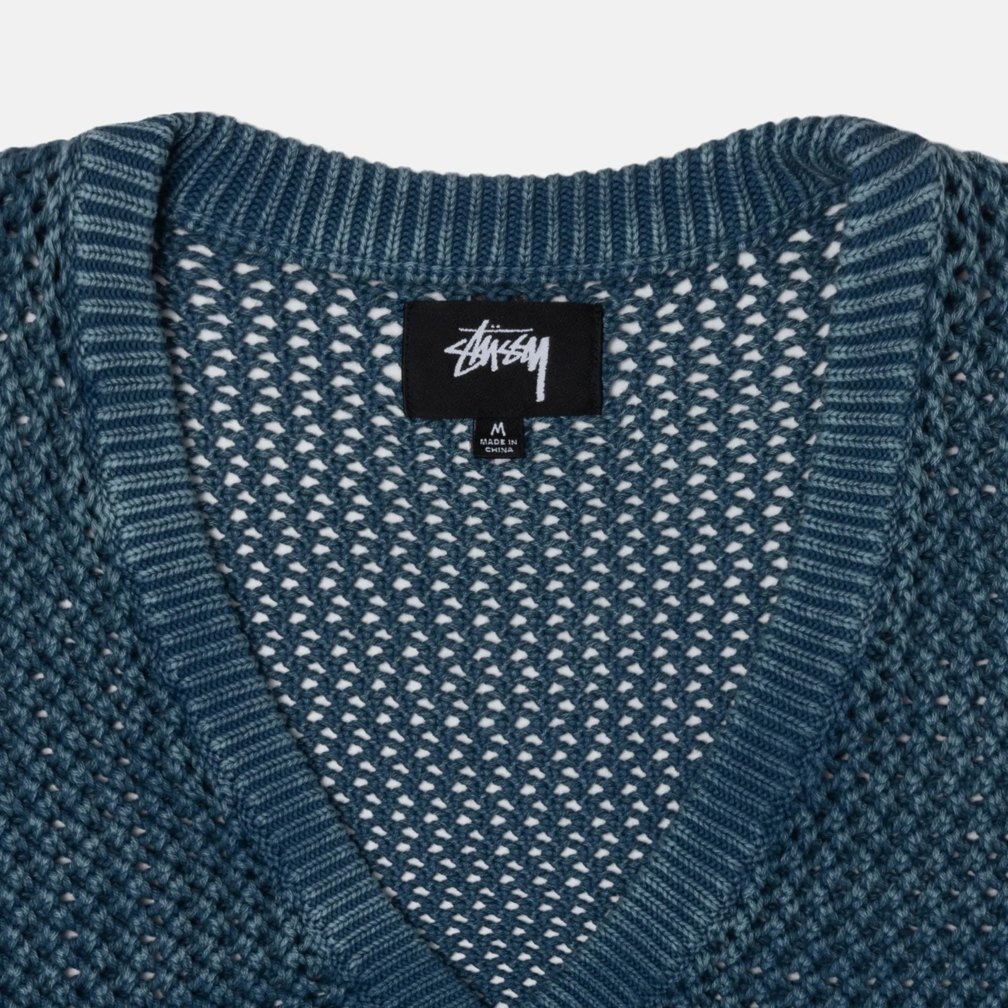 Loose Gauge Cardigan - Blue