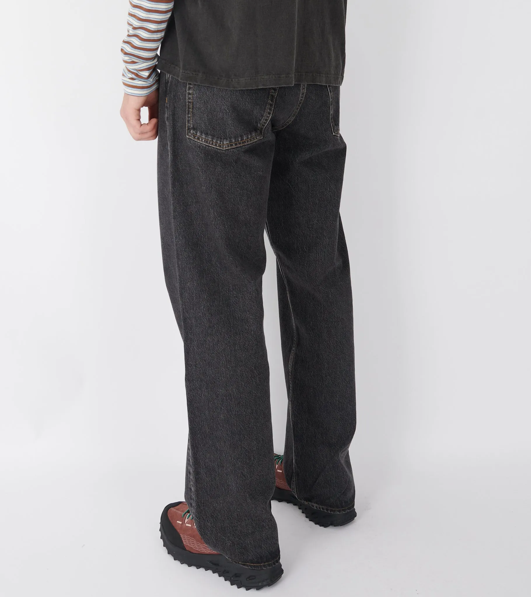 Loose Jeans Black Stone