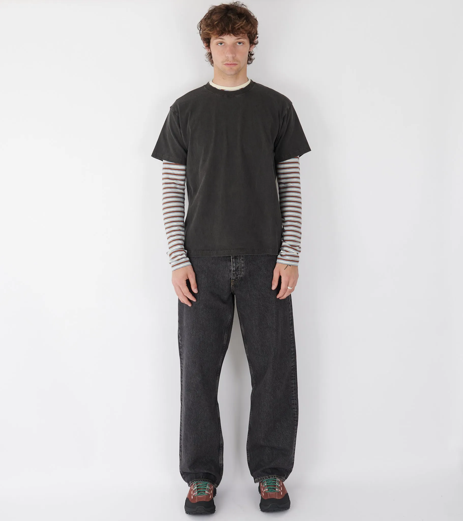 Loose Jeans Black Stone