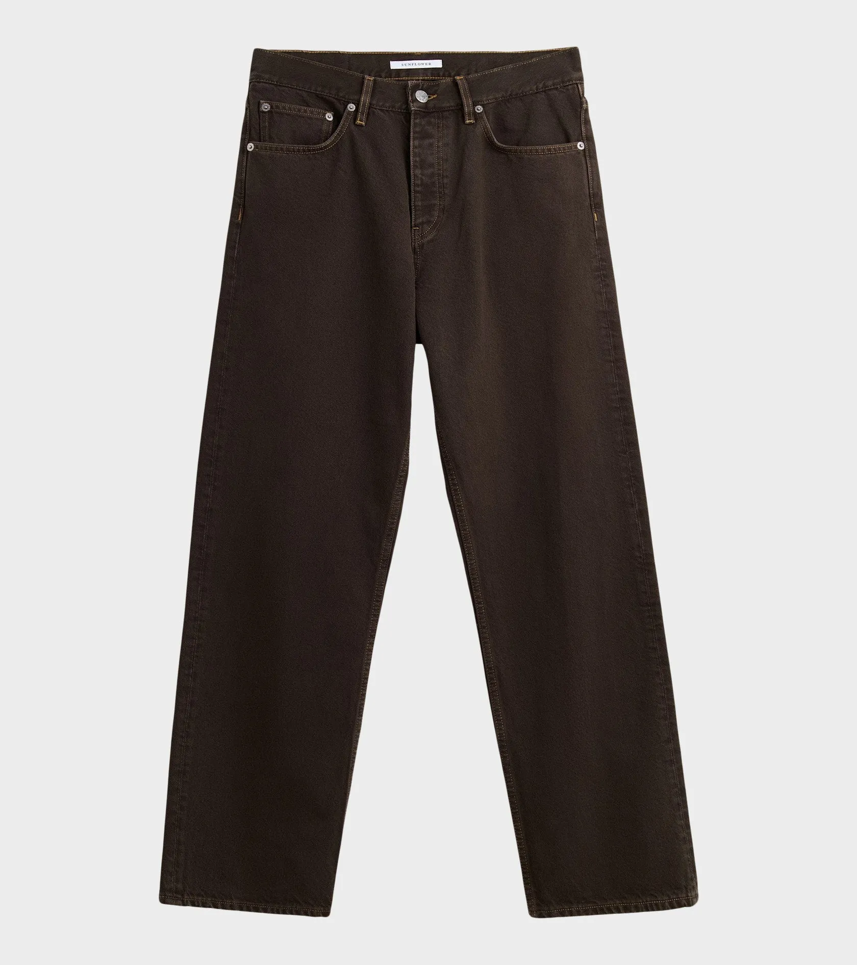 Loose Jeans Vintage Brown