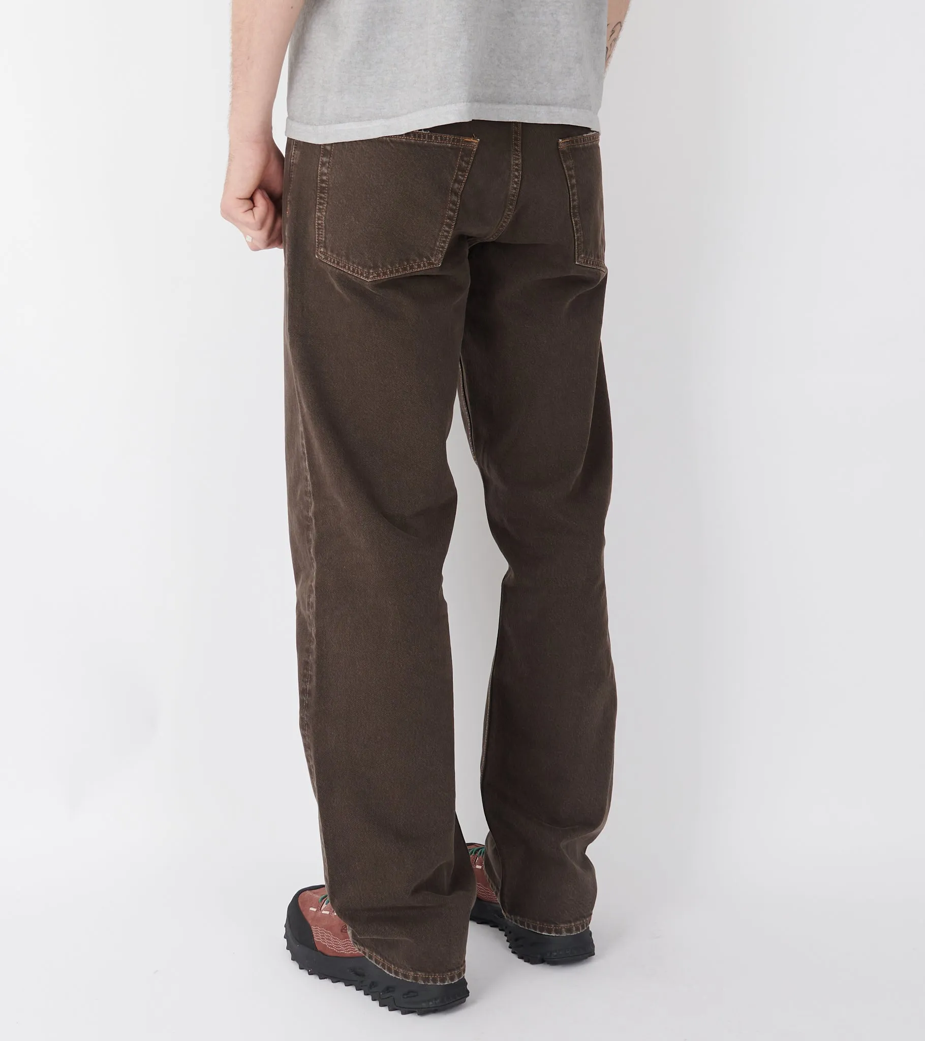 Loose Jeans Vintage Brown