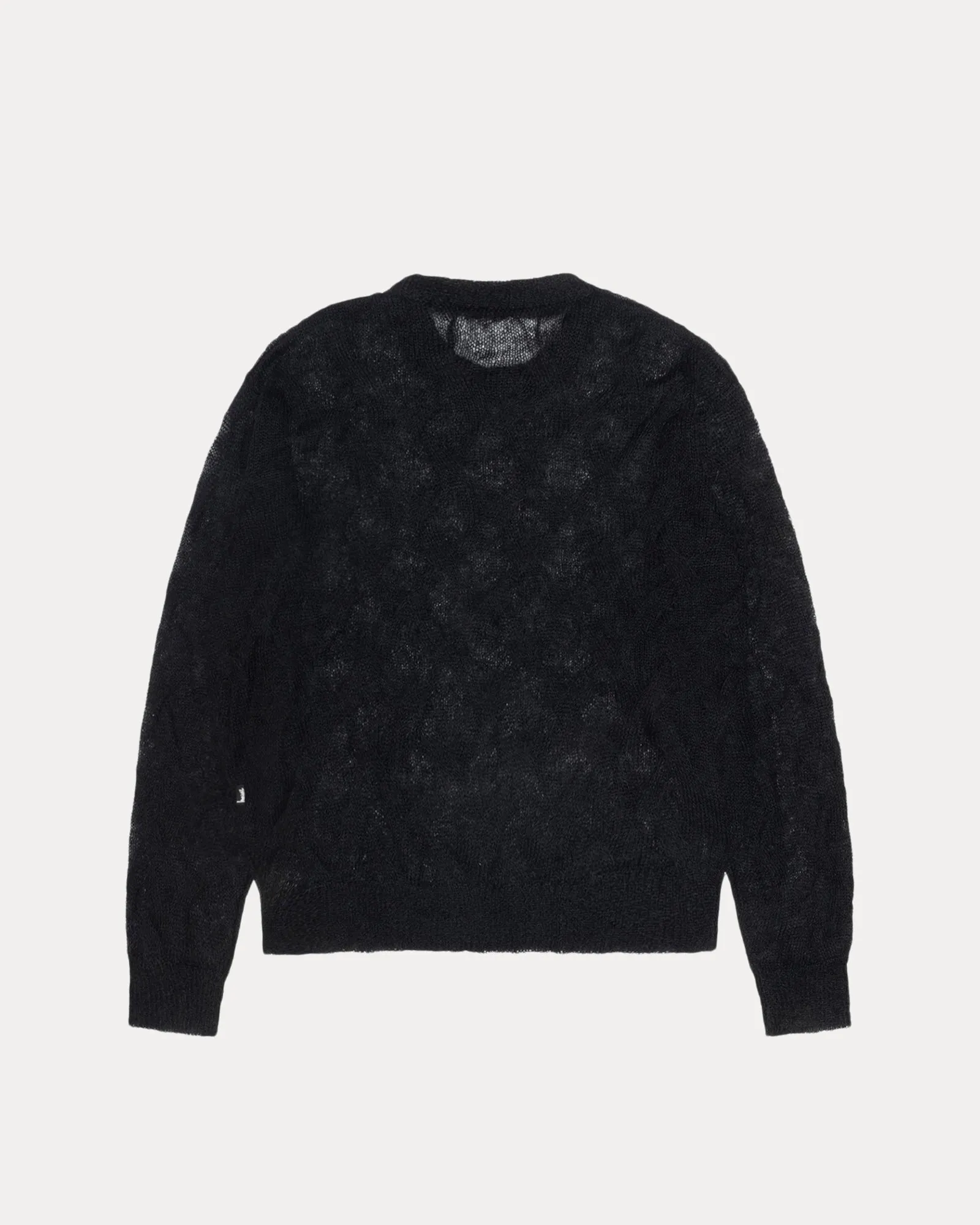 LOOSE KNIT CROSS CABLE SWEATER