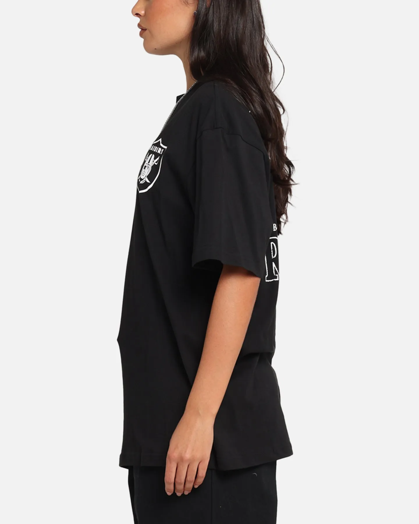 Majestic Athletic Las Vegas Raiders Cassell Wordmark T-Shirt Black
