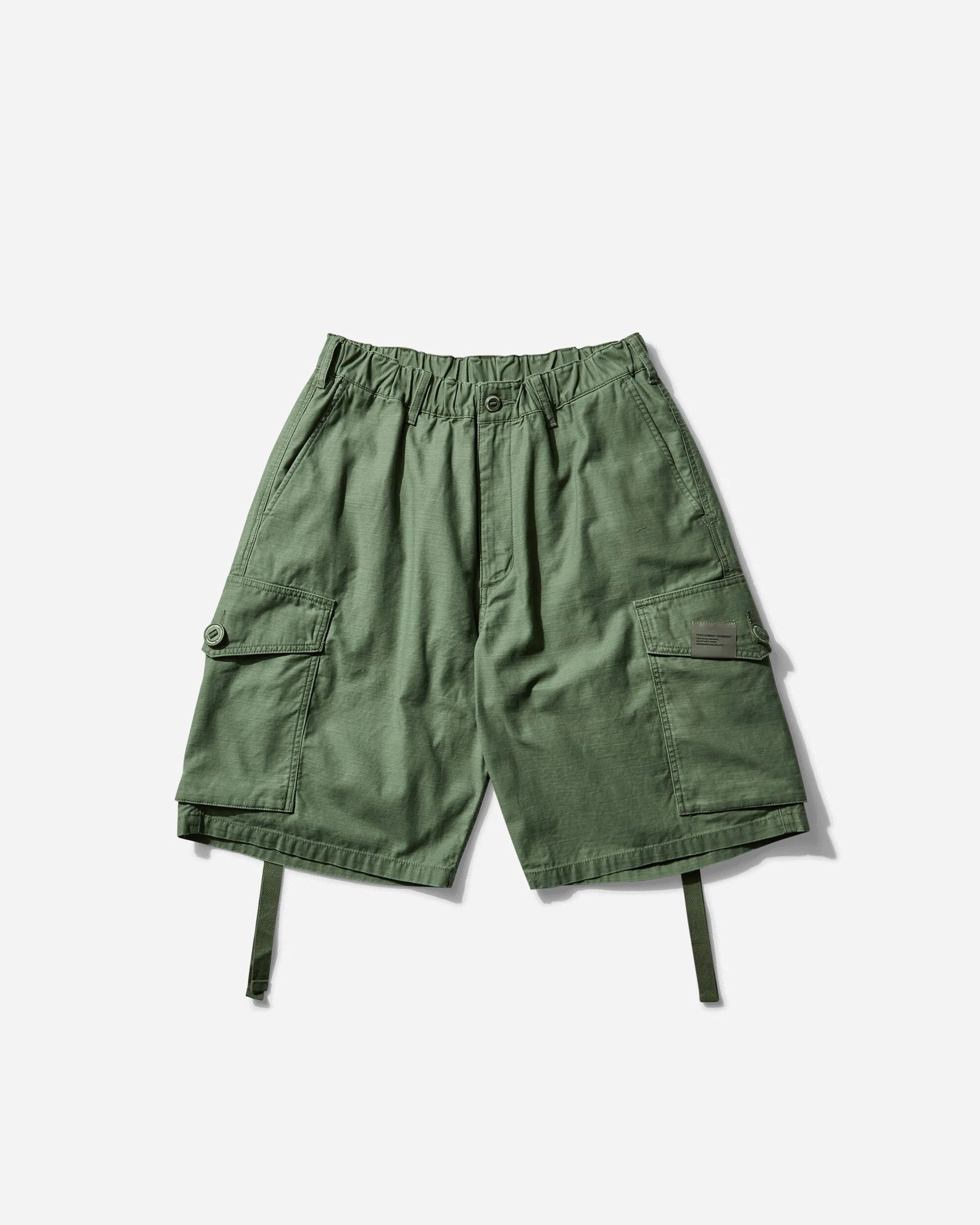 Men's Wide Cargo Shorts Olive Drab