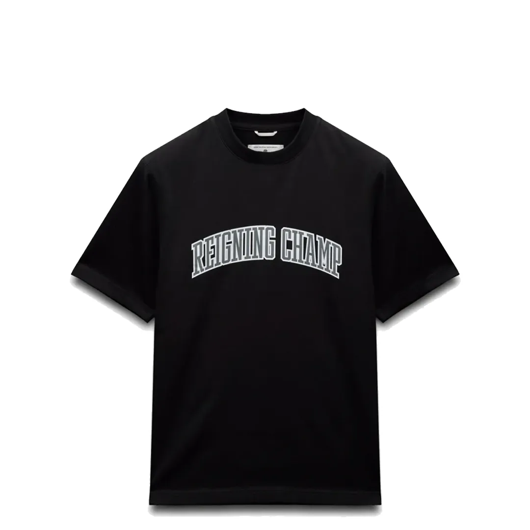 MIDWEIGHT JERSEY COLLEGIATE STANDARD T-SHIRT BLACK