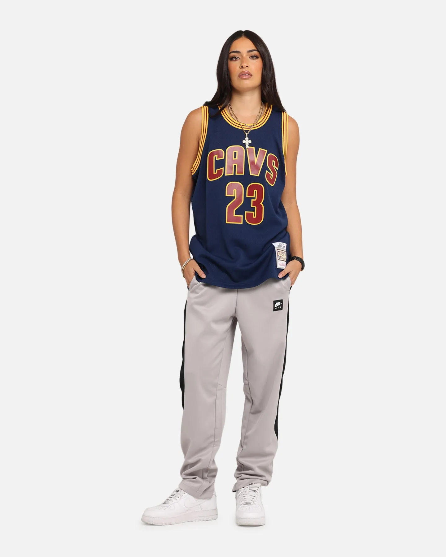 Mitchell & Ness Cleveland Cavaliers Lebron James Swing Jersey Blue