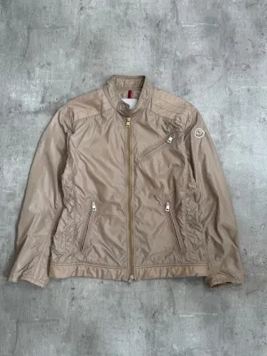 Moncler Multi Zip Beige Lightweight Jacket