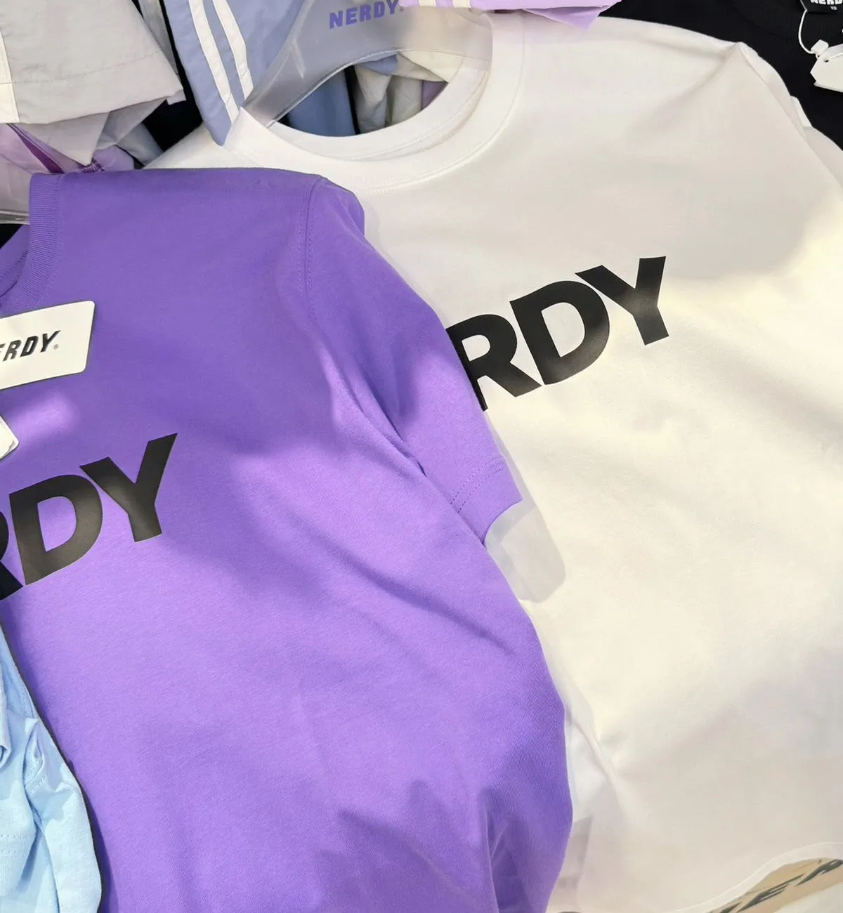 NERDY Blenk Big Logo T-Shirt (Purple)