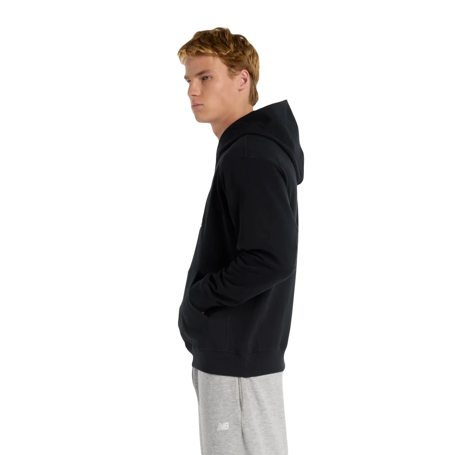 New Balance Athletics French Terry Logo Hoodie Black MT51512-BK