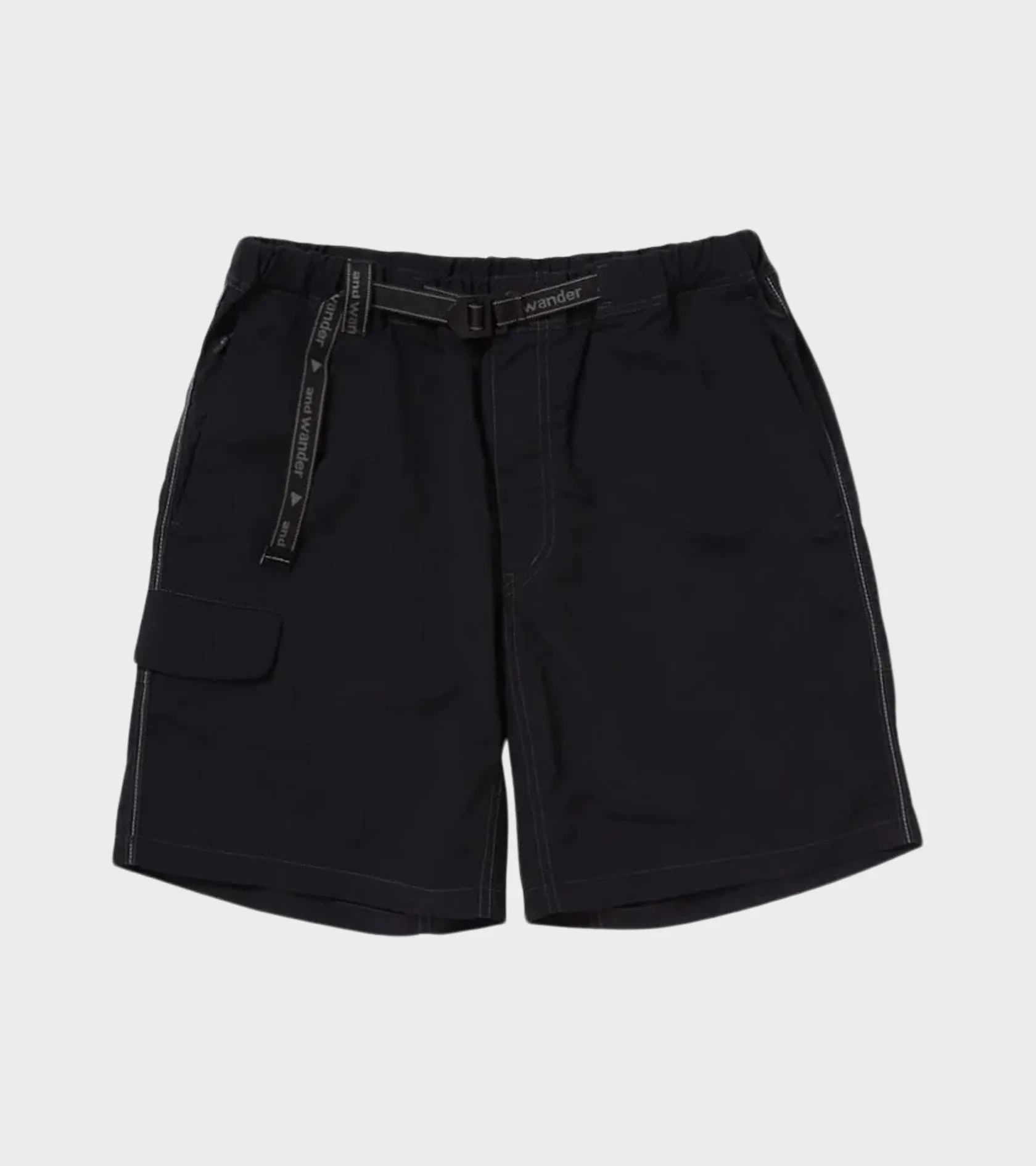 New Taffeta Hiker Shorts Black