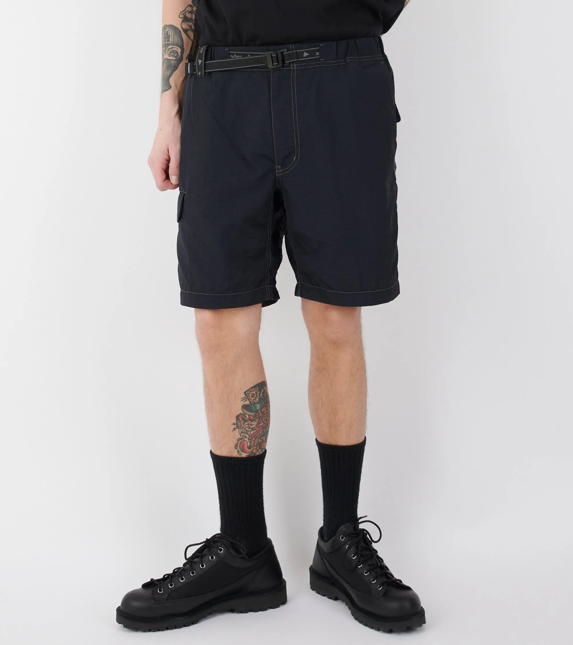 New Taffeta Hiker Shorts Black