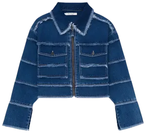 Panel Denim Jacket