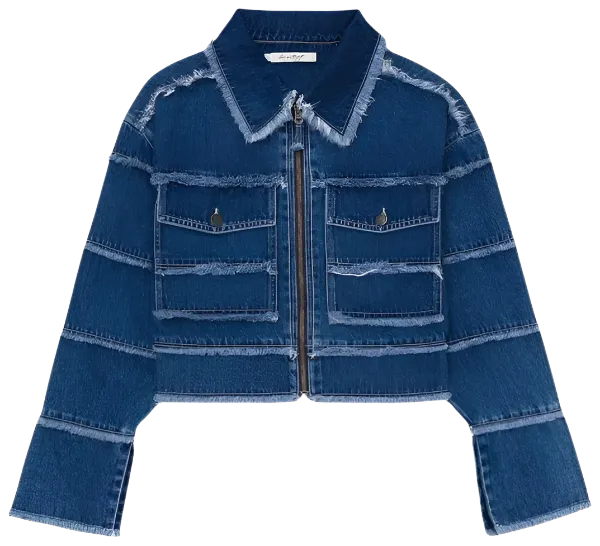 Panel Denim Jacket