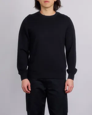 Reigning Champ Knit Cotton Cashmere Riviera Crewneck Black