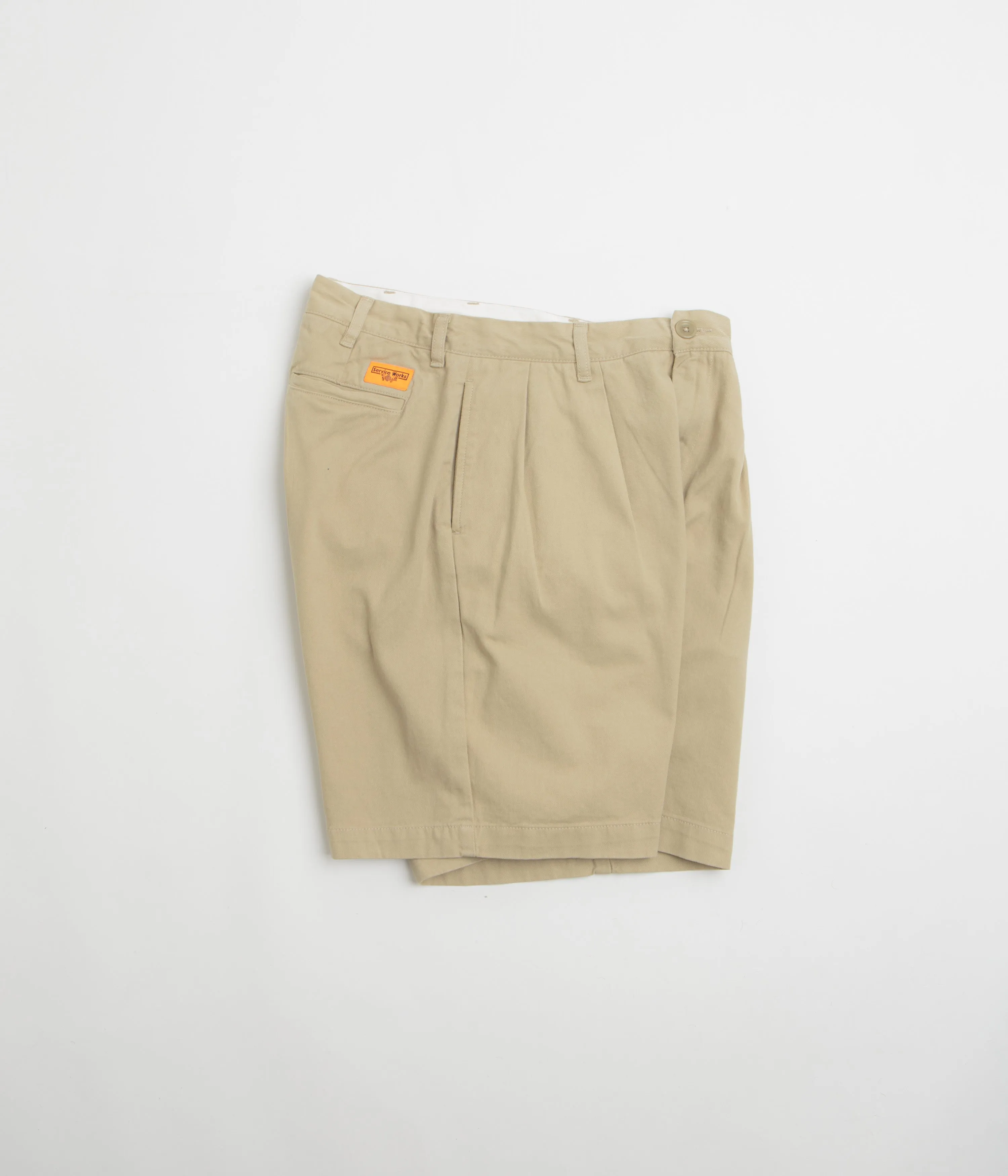 Service Works Drill Part Timer Shorts - Khaki