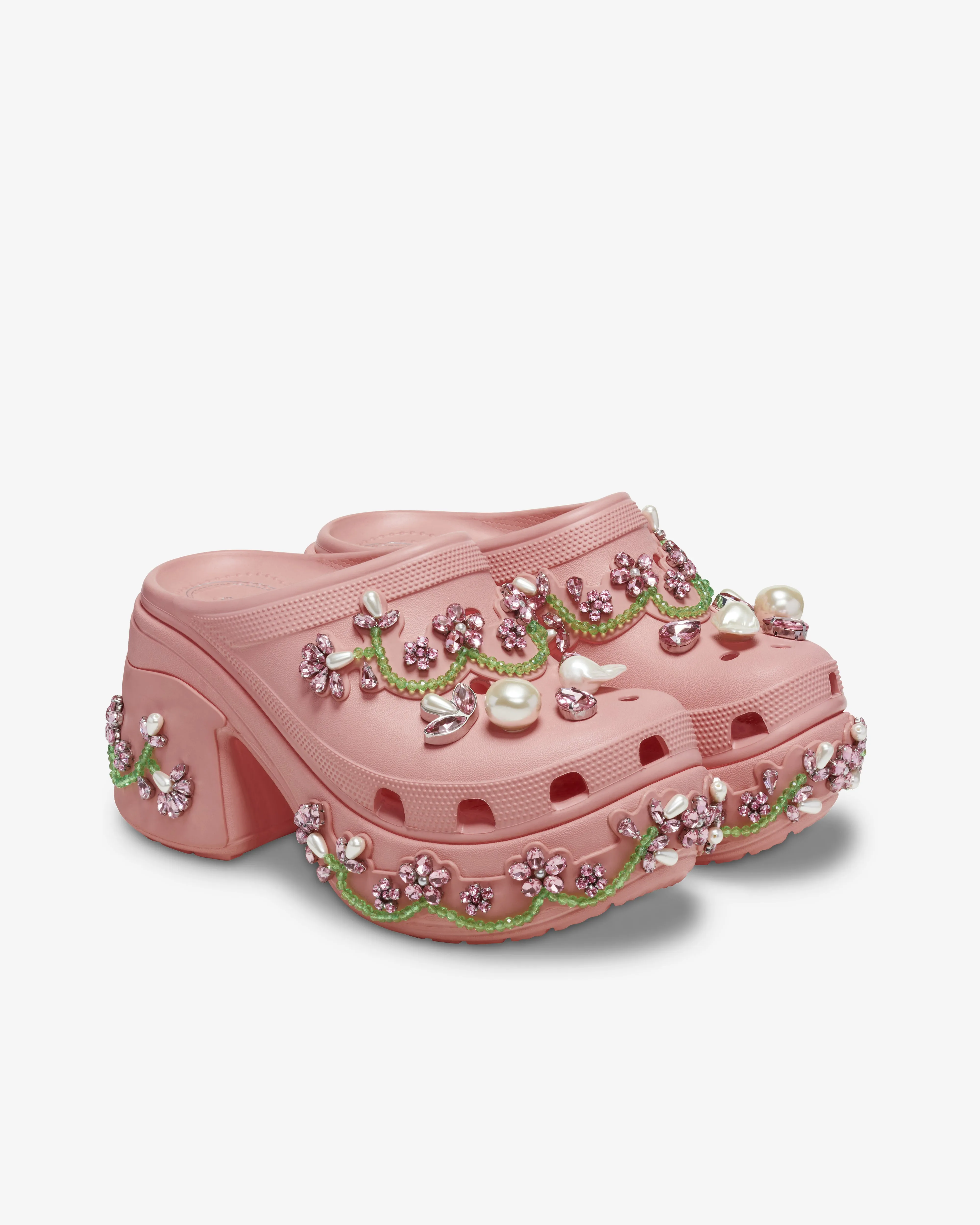 Simone Rocha - Crocs Siren Clog - (Powder Pink)