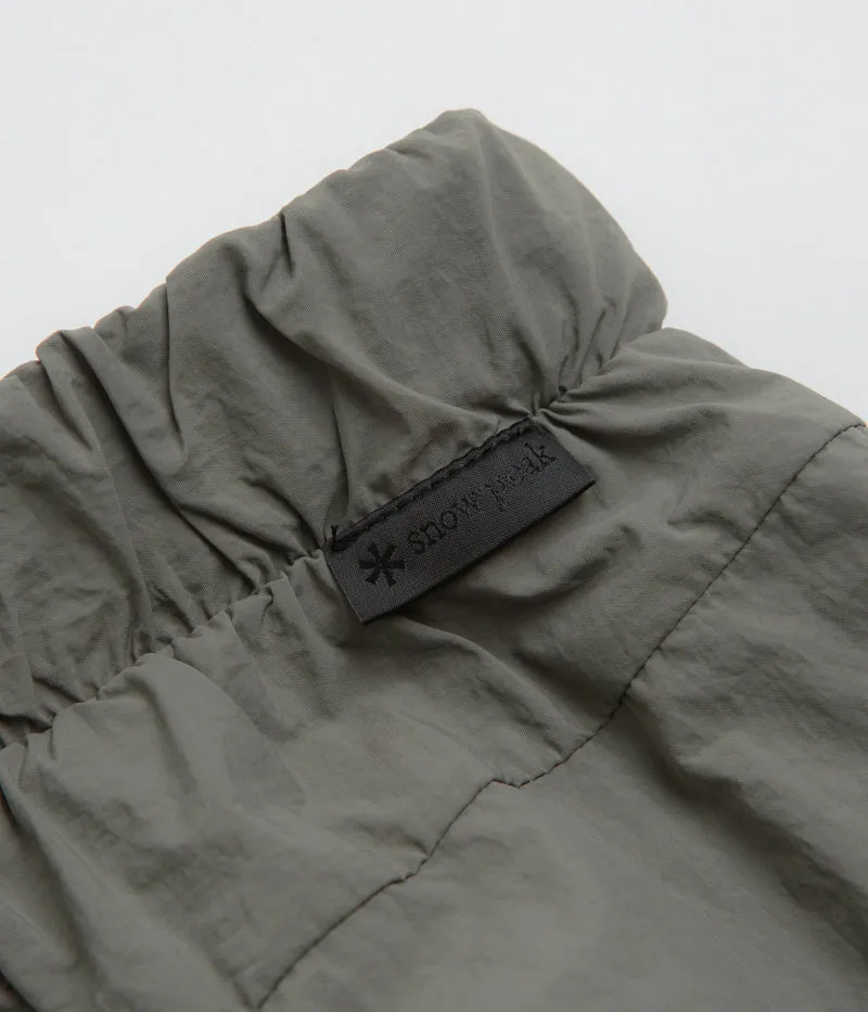Snow Peak Nylon Tussah 2Way Shorts - Light Olive