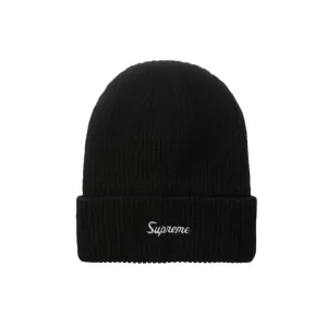 Supreme Loose Gauge Beanie Black