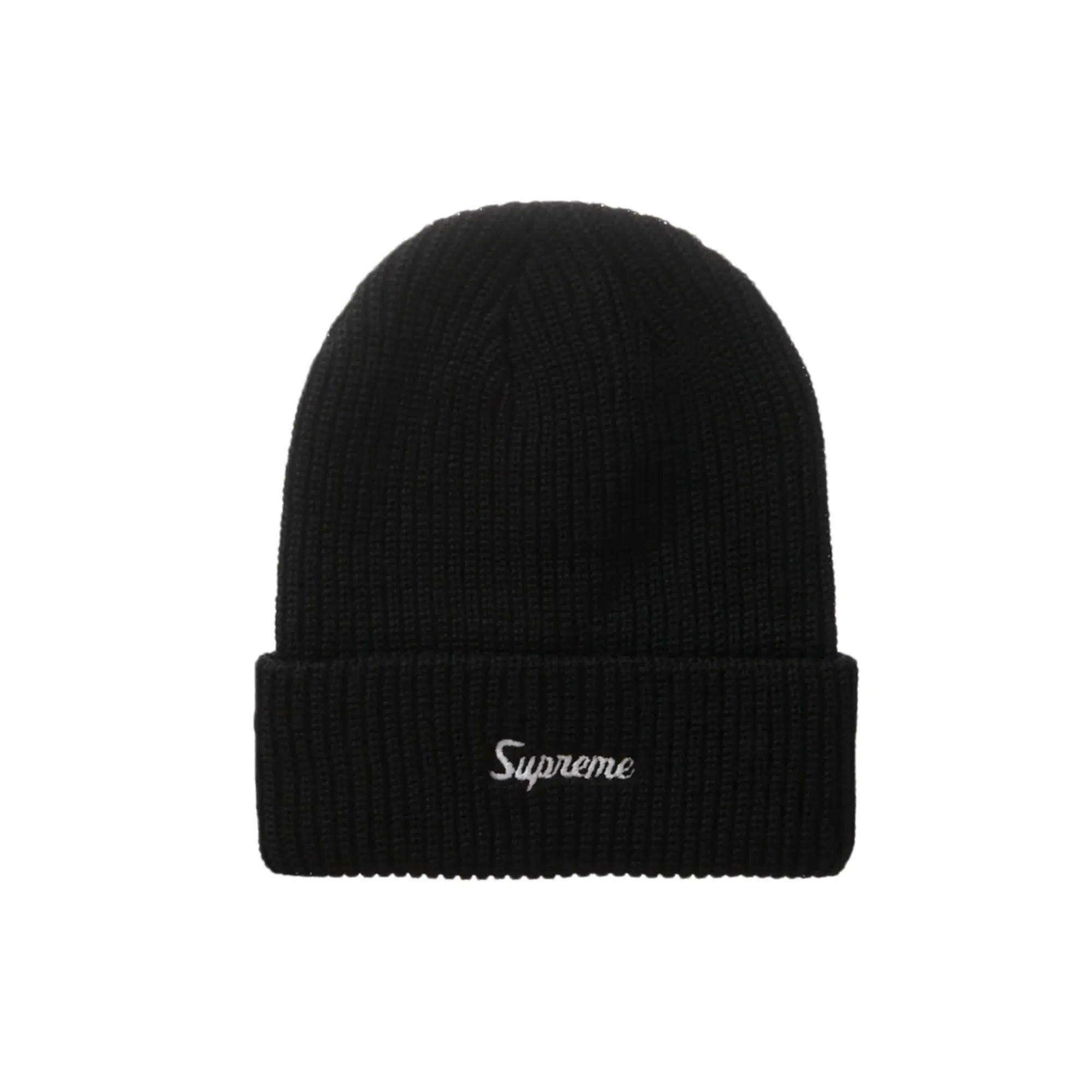 Supreme Loose Gauge Beanie Black