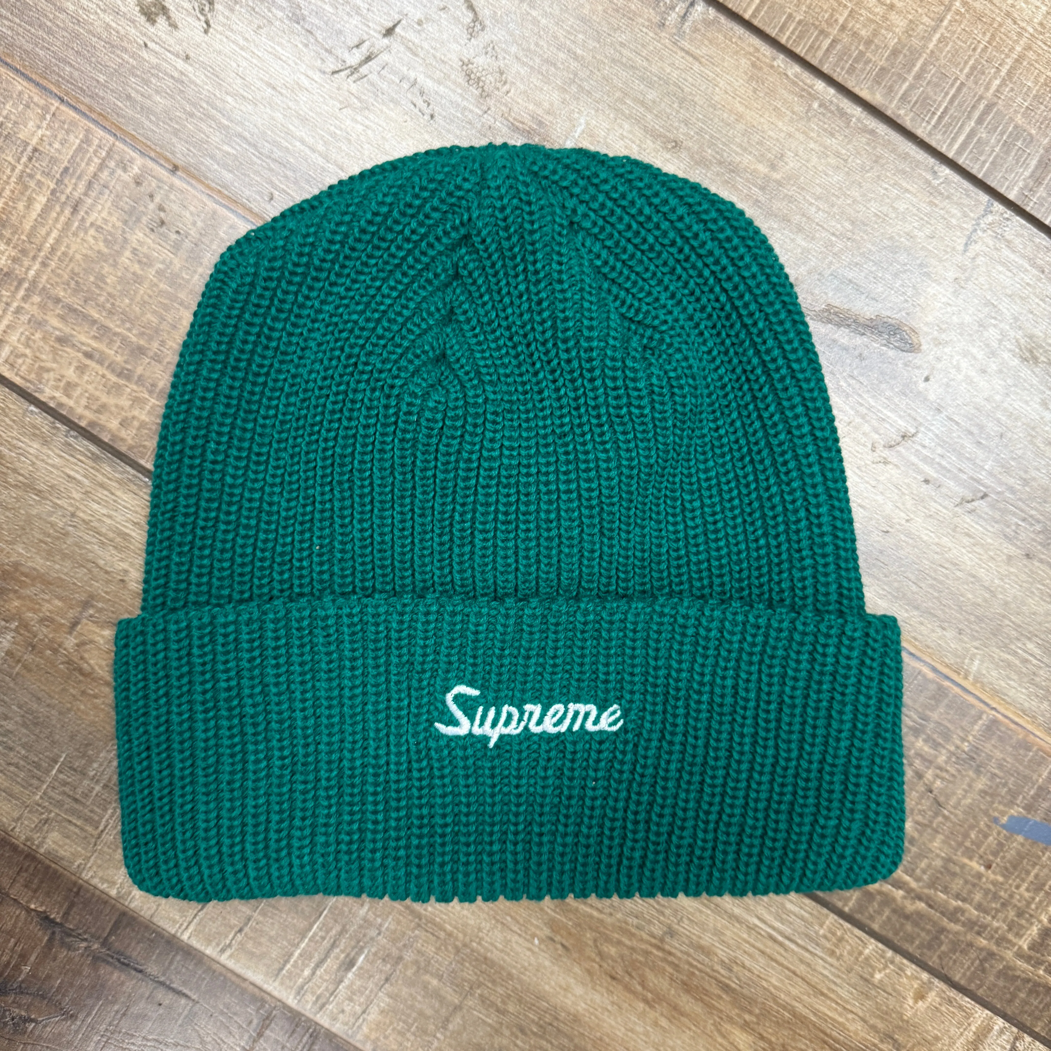 Supreme Loose Gauge Beanie (FW21) Green