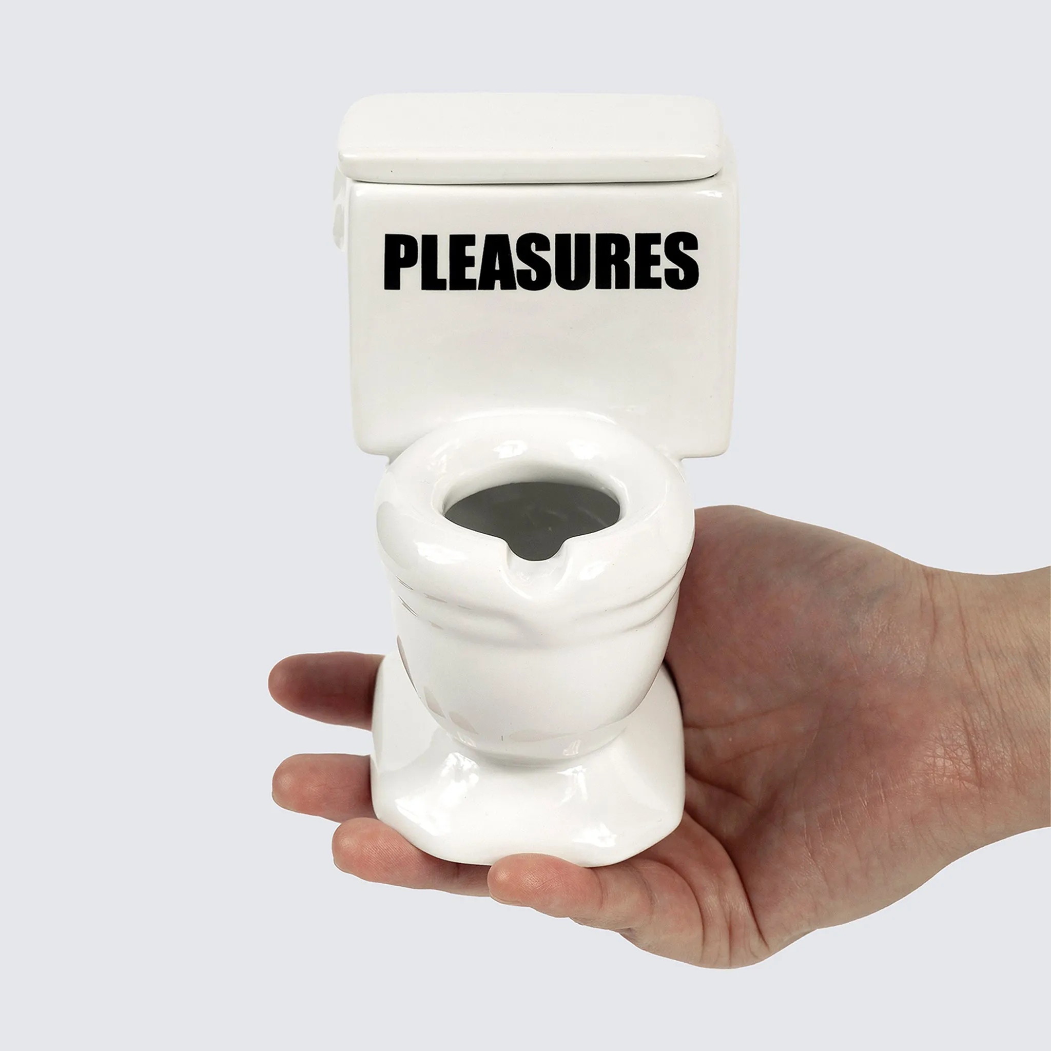 TOILET ASHTRAY (White)