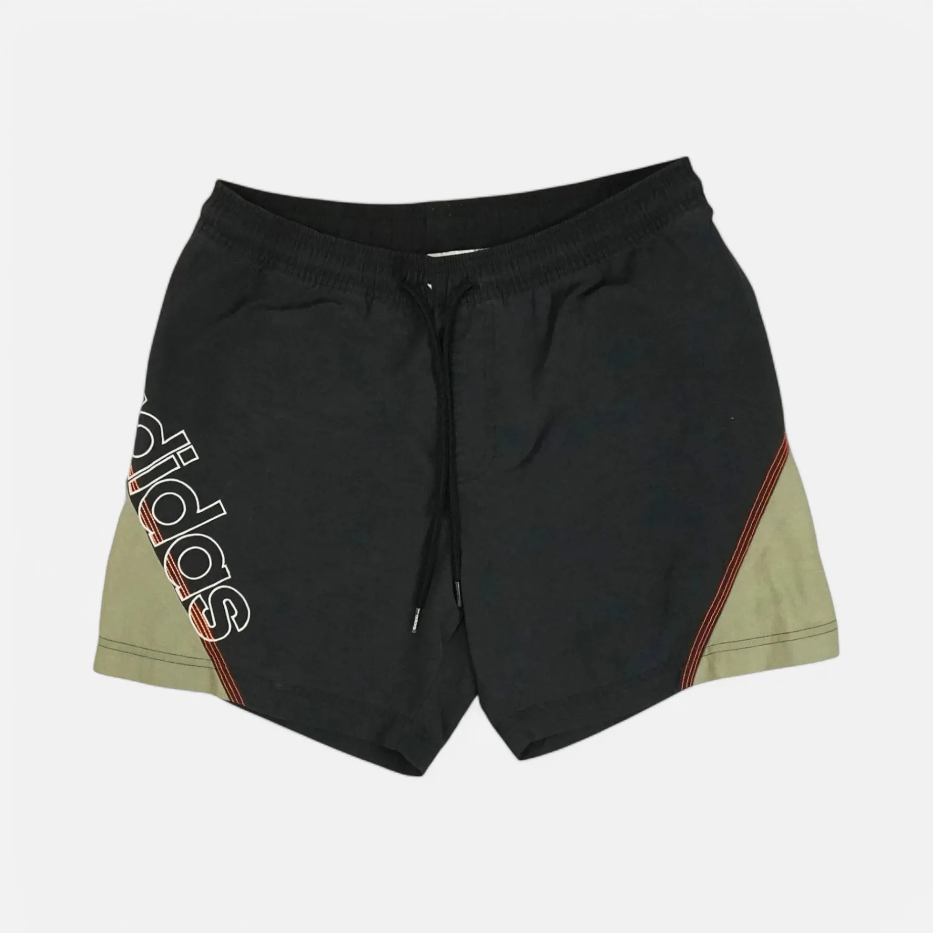 Vintage Adidas Black Shorts (S)