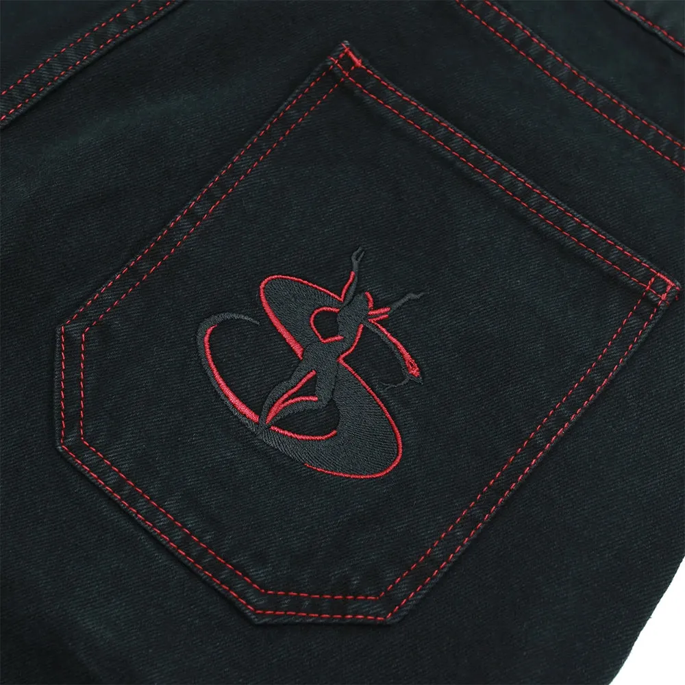 YARDSALE PHANTASY SHORTS // BLACK